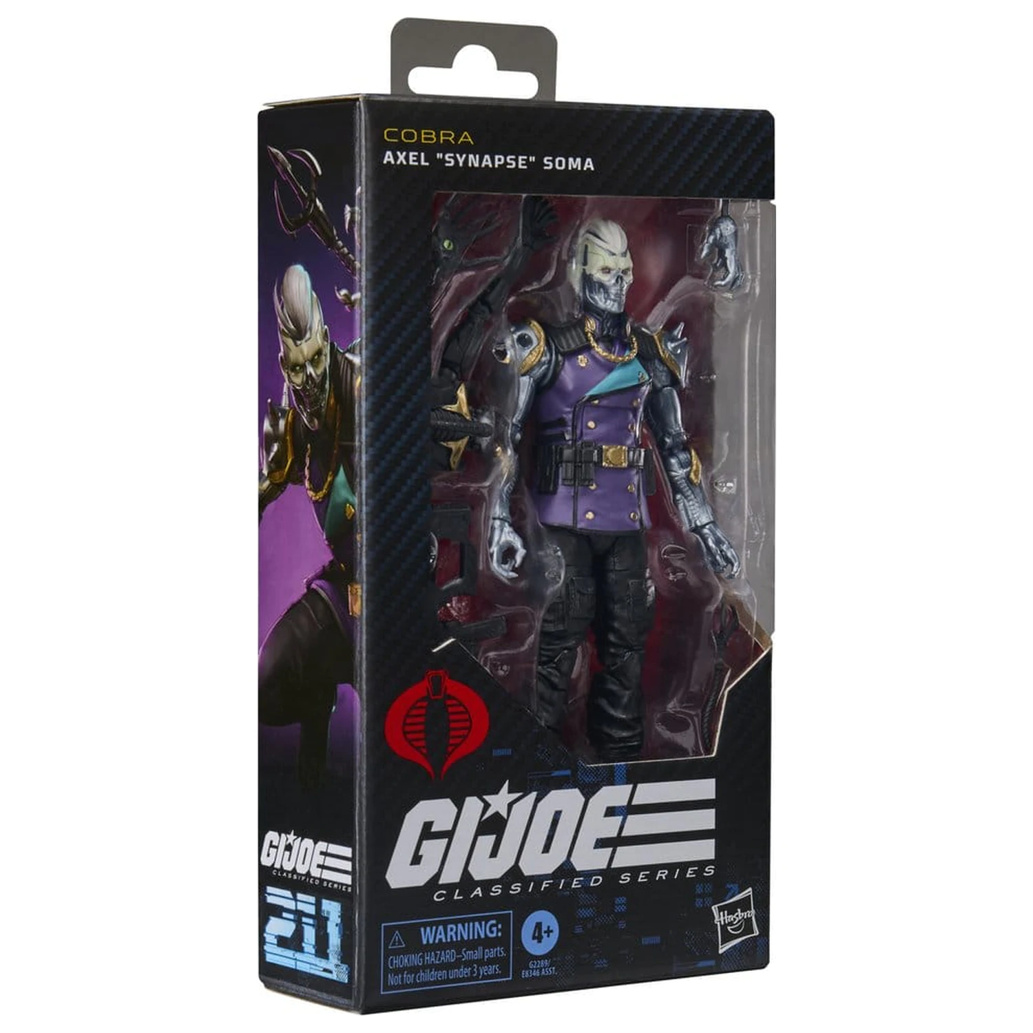 G.I. Joe Classified Series Akční figurka #211 Axel "Synapse" Soma 15 cm fotografii produktu