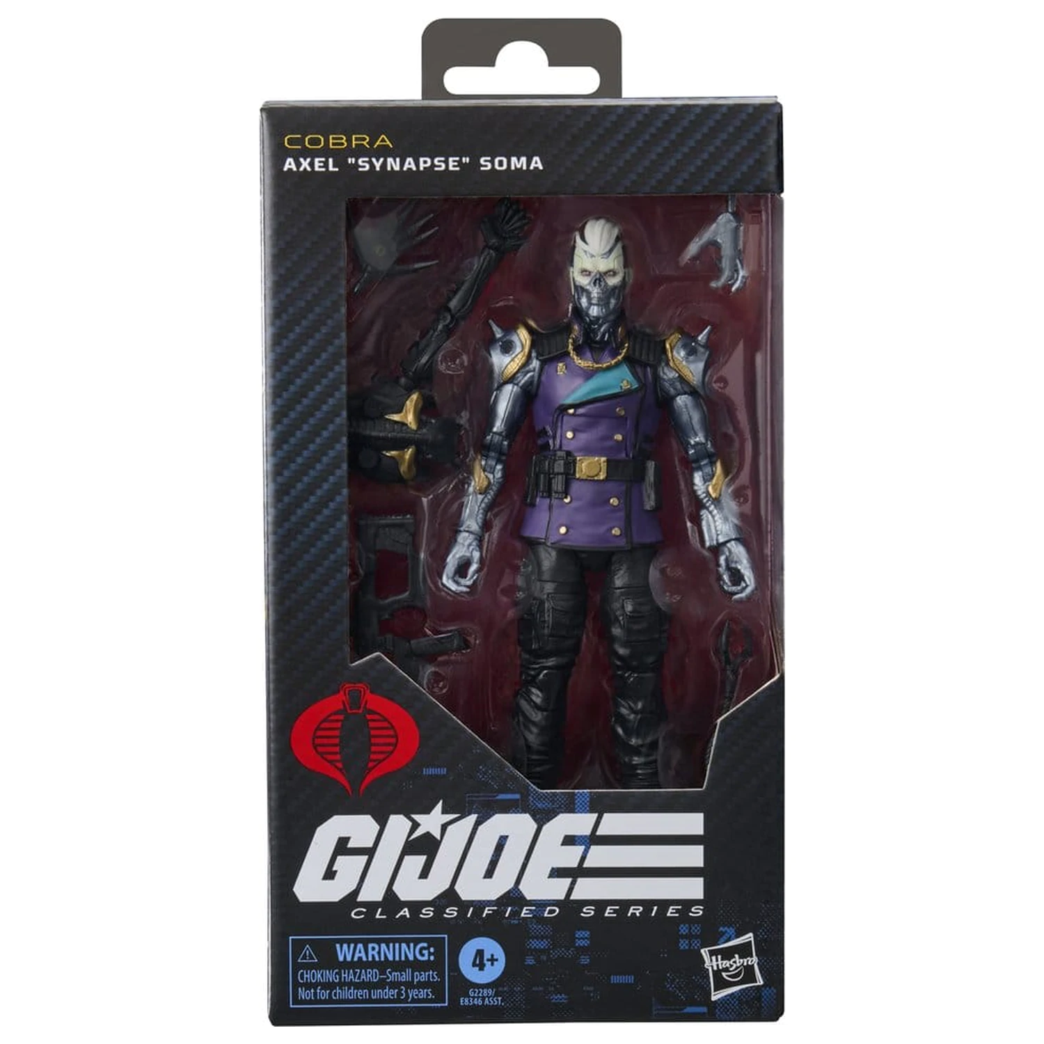 G.I. Joe Classified Series Akční figurka #211 Axel "Synapse" Soma 15 cm fotografii produktu