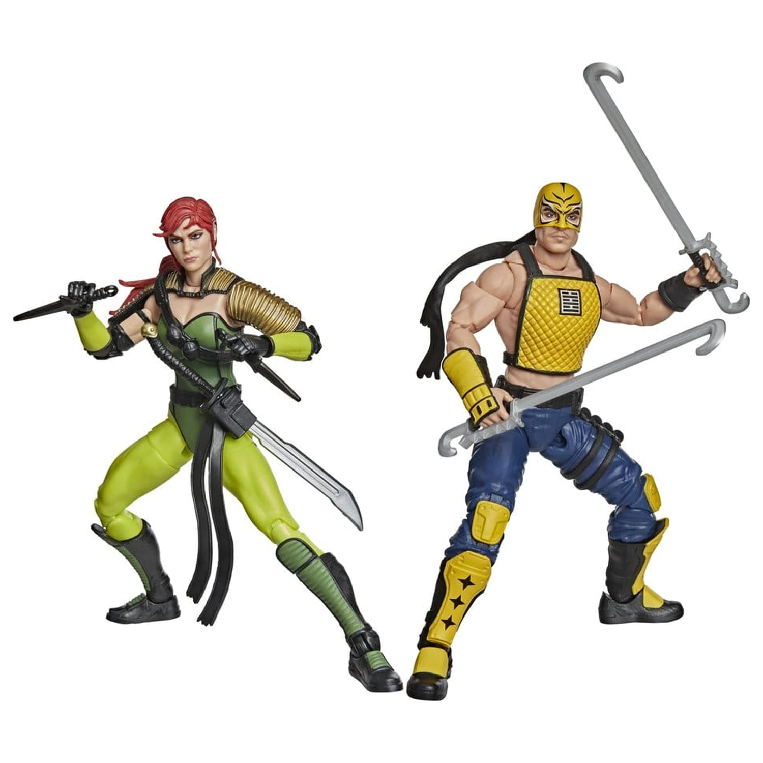 G.I. Joe Classified Series Akční figurka 2-Pack #212 Ninja Force Scarlett & T'Jbang 15 cm fotografii produktu