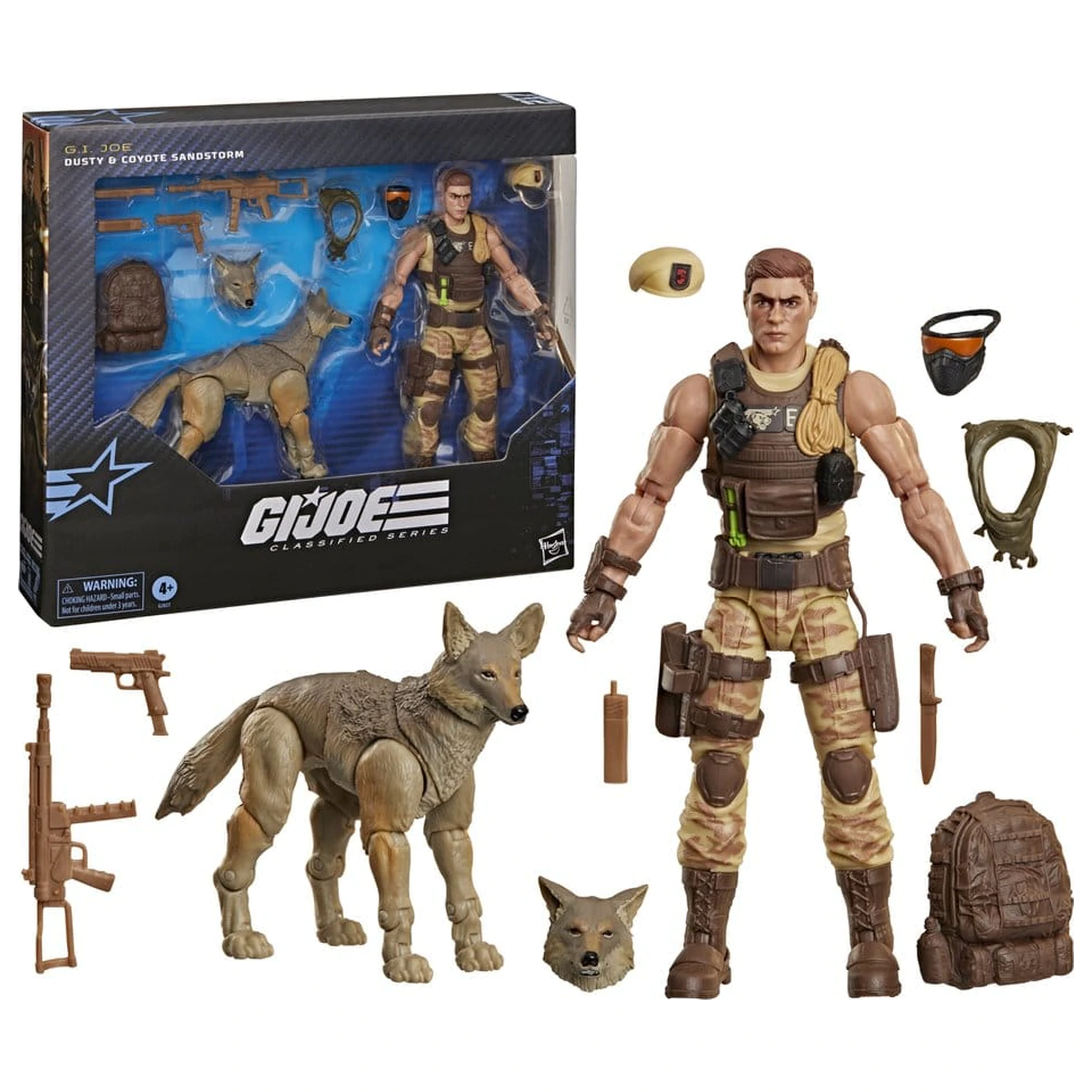 G.I. Joe Classified Series Akční figurka #217 Dusty & Coyote Sandstorm 15 cm fotografii produktu