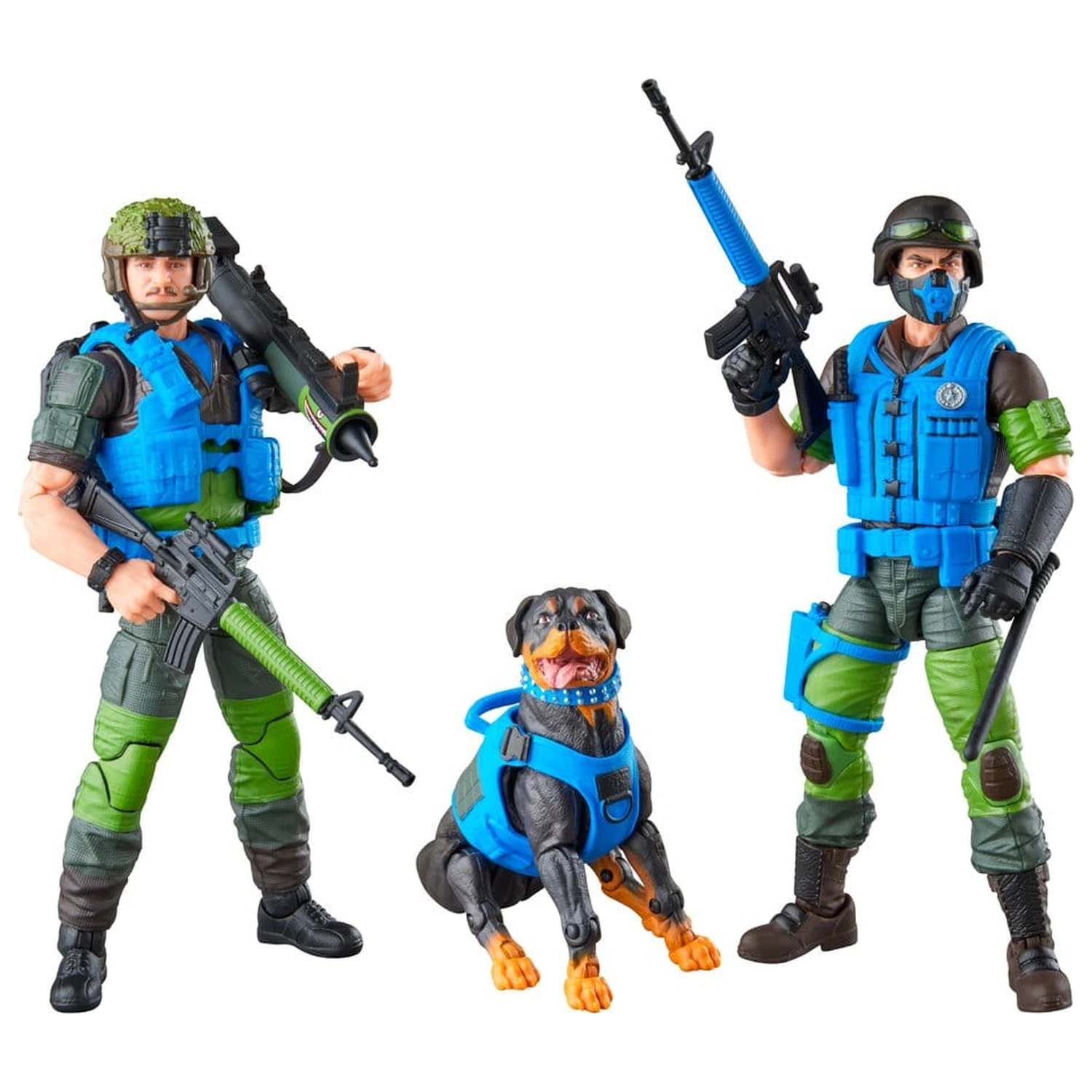 G.I. Joe Classified Series Akční figurka 3-Pack #220 Mad Marauders: Footloose & Mutt & Junkyard 15 cm fotografii produktu