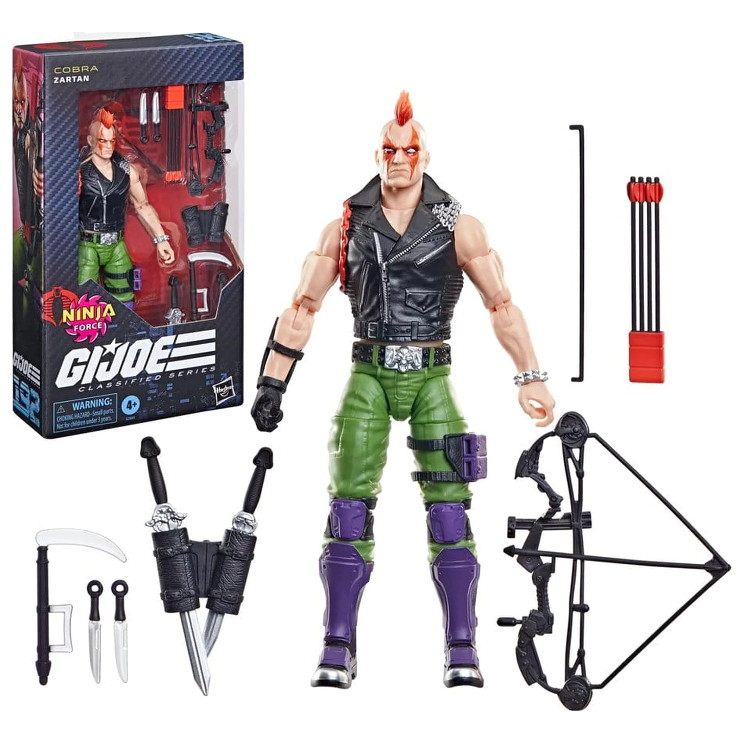 G.I. Joe Classified Series Akční figurka #192 Ninja Force Zartan 15 cm fotografii produktu