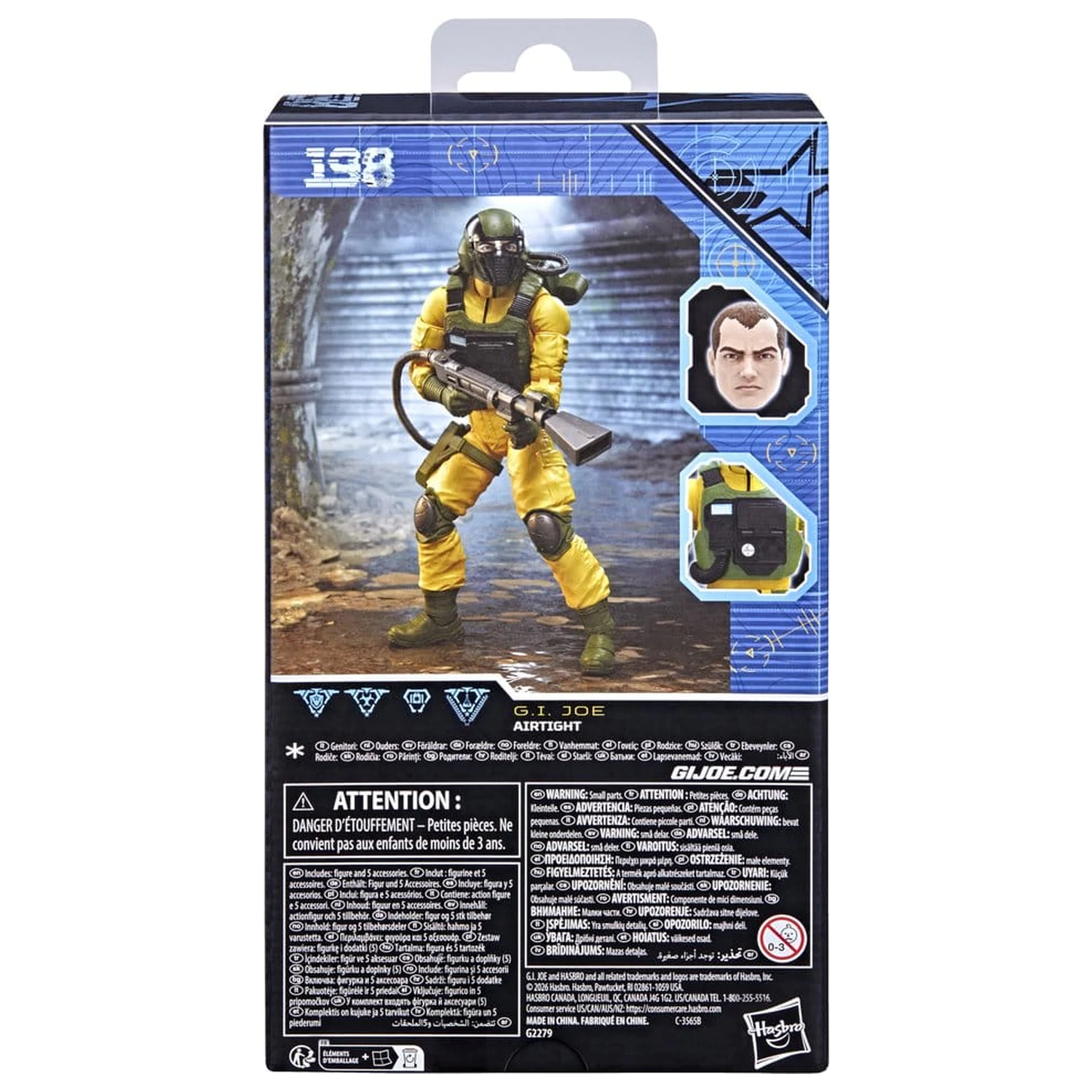 G.I. Joe Classified Series Akční figurka #198 Airtight 15 cm fotografii produktu
