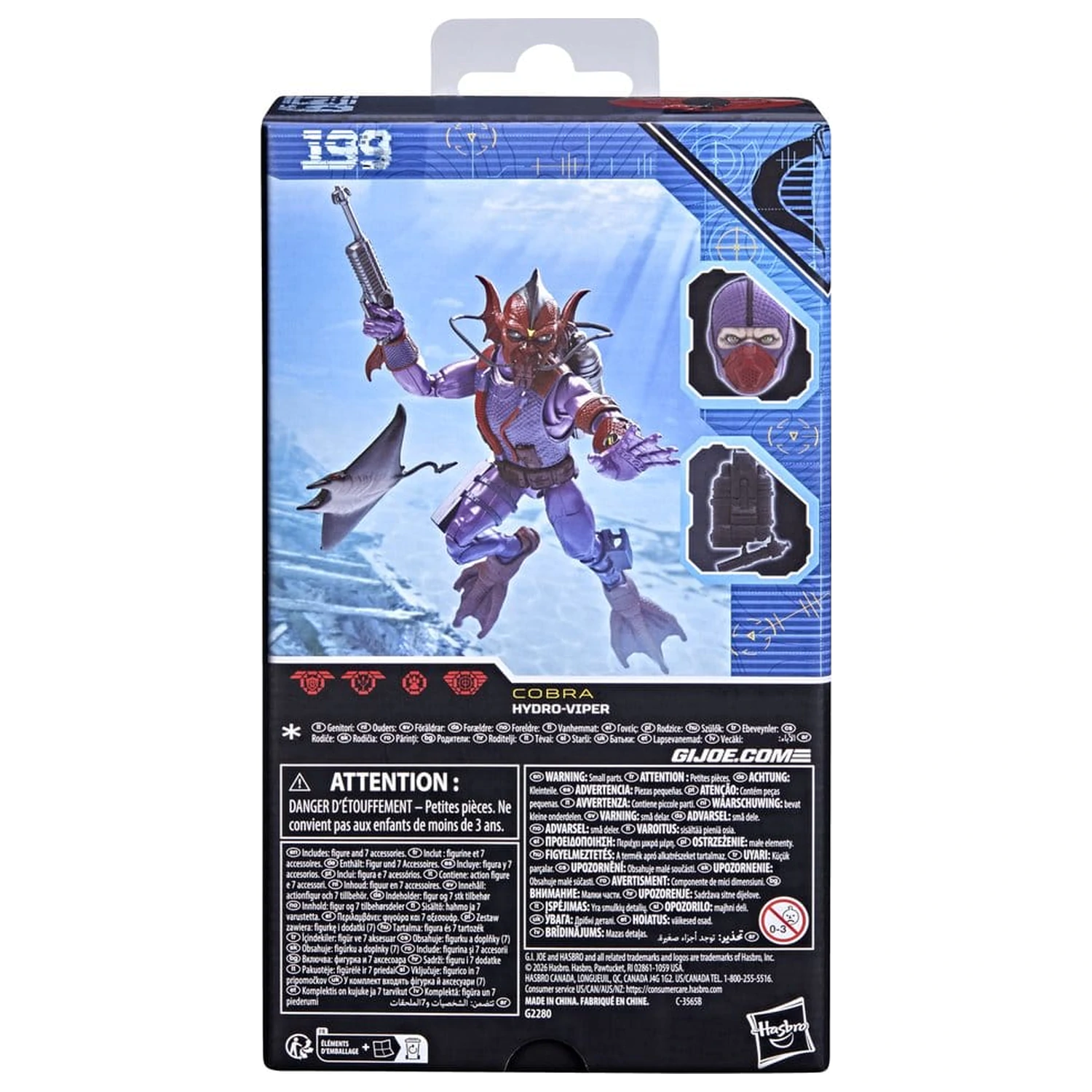 G.I. Joe Classified Series Akční figurka #199 Hydro-Viper 15 cm fotografii produktu
