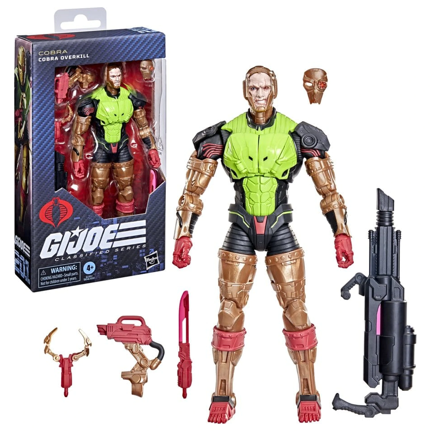 G.I. Joe Classified Series Akční figurka #201 Cobra Overkill 15 cm fotografii produktu