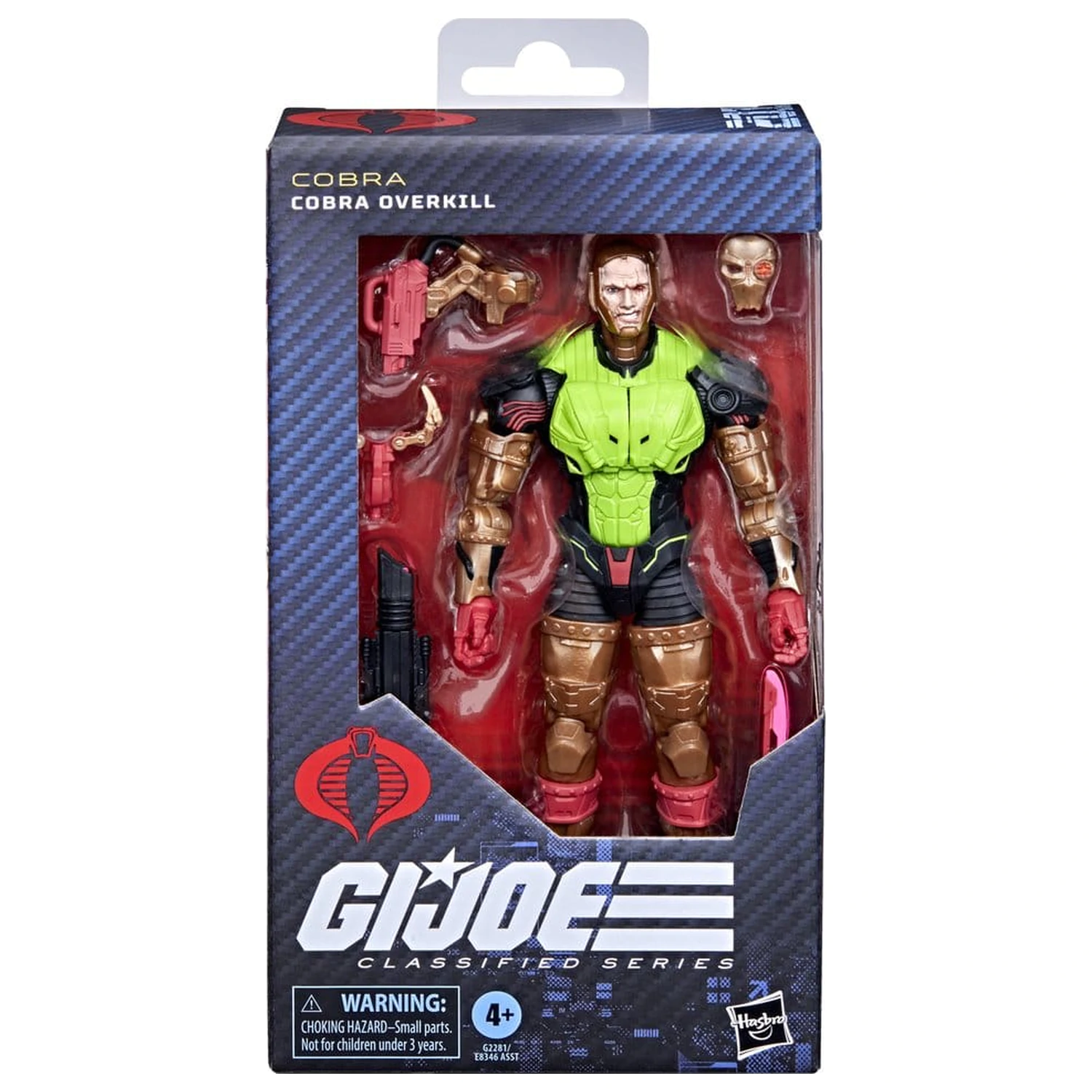 G.I. Joe Classified Series Akční figurka #201 Cobra Overkill 15 cm fotografii produktu