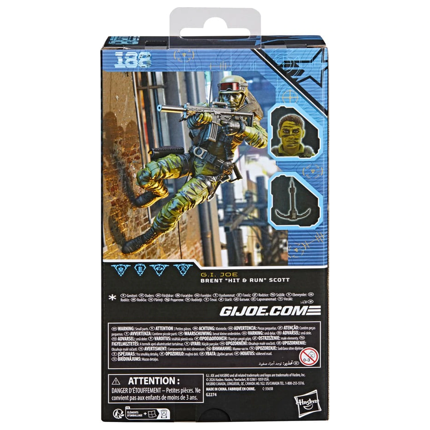 G.I. Joe Classified Series Akční figurka Brent "Hit & Run" Scott 15 cm fotografii produktu