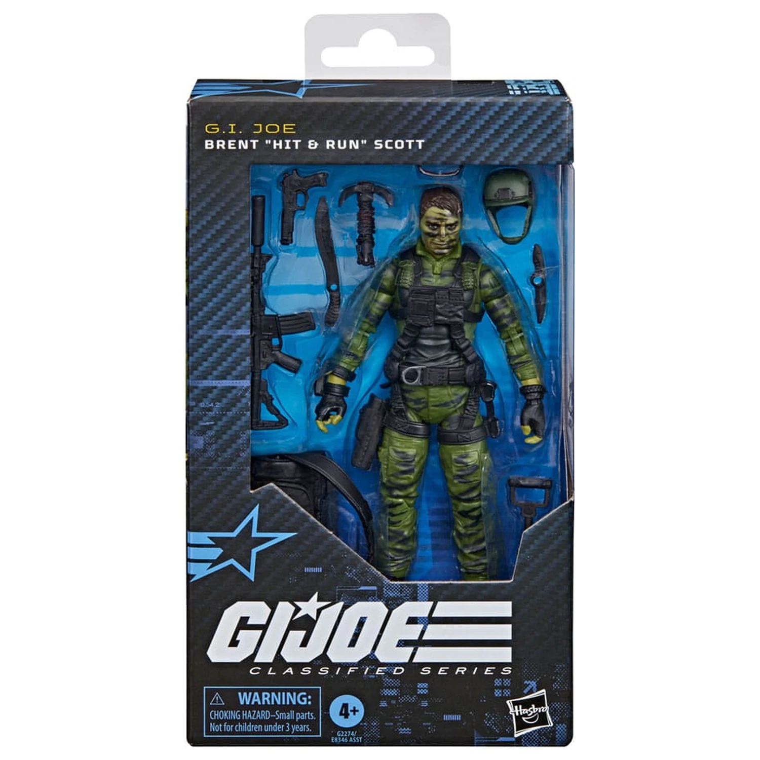 G.I. Joe Classified Series Akční figurka Brent "Hit & Run" Scott 15 cm fotografii produktu
