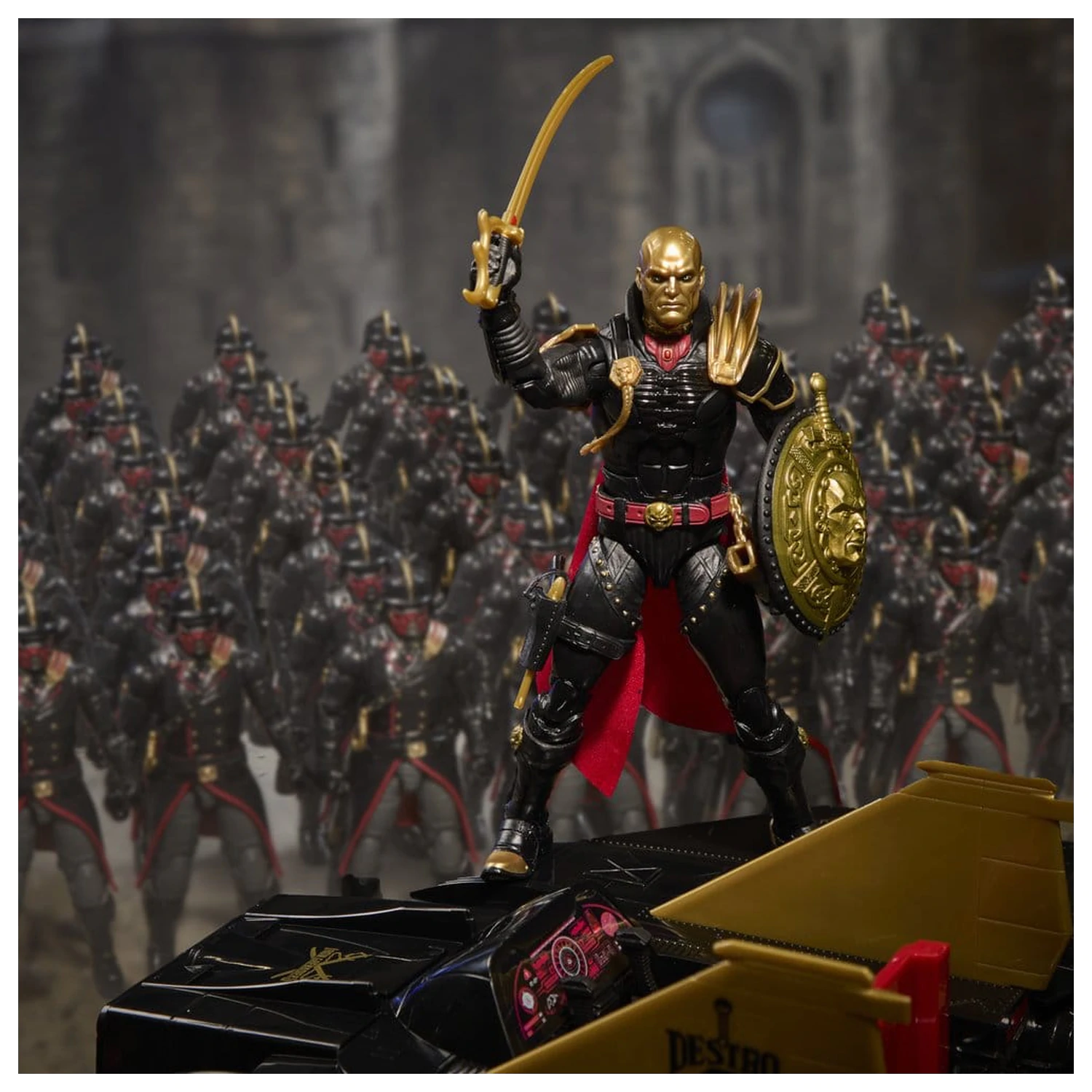 G.I. Joe Classified Series Akční figurka a sada vozidel #203 Destro & Iron Grenadier Despoiler 15 cm fotografii produktu