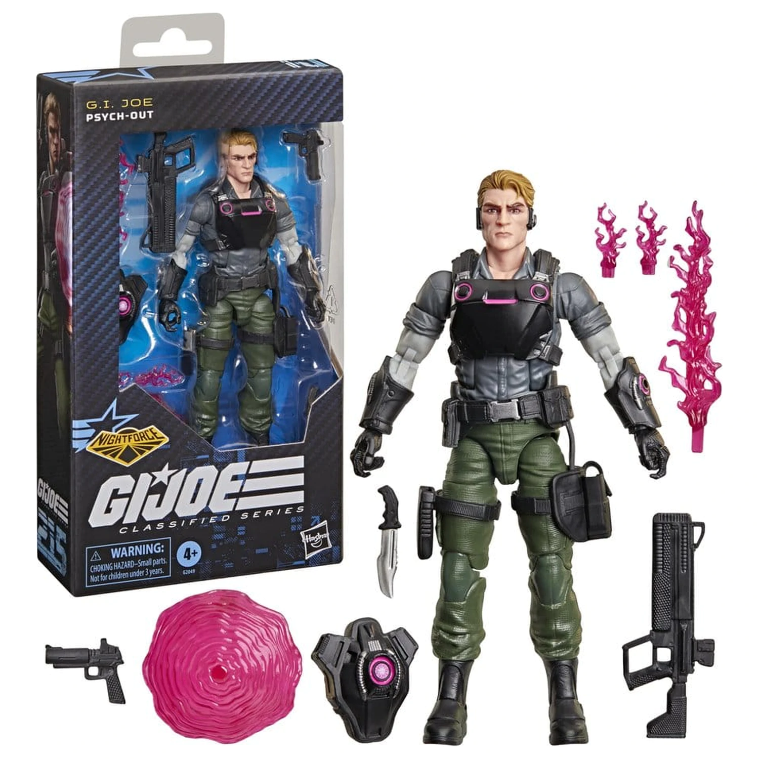 G.I. Joe Classified Series Akční figurka Night Force: Psych-Out 15 cm fotografii produktu
