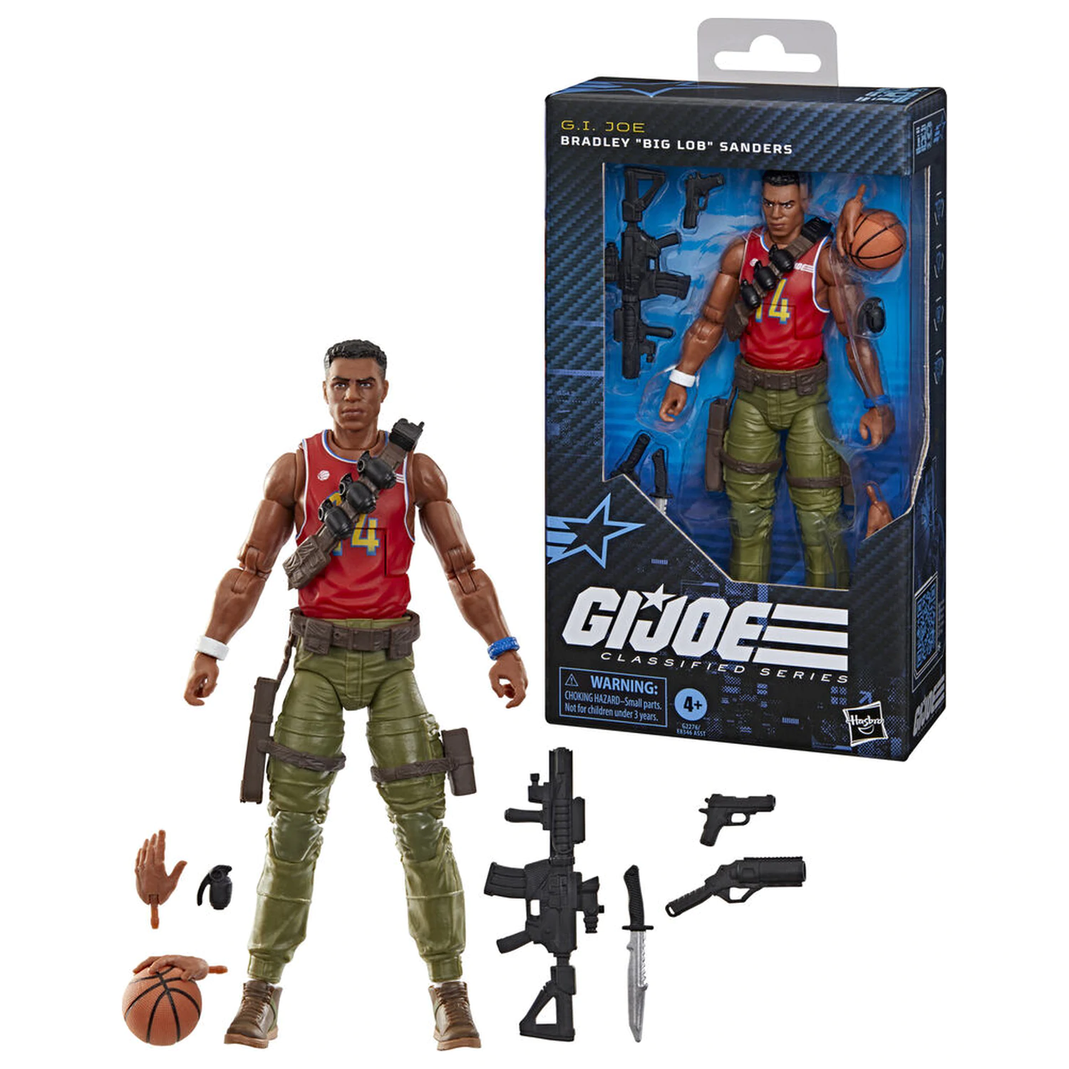 G.I. Joe Classified Series Bradley Big Lob Sanders figurka 15cm fotografii produktu