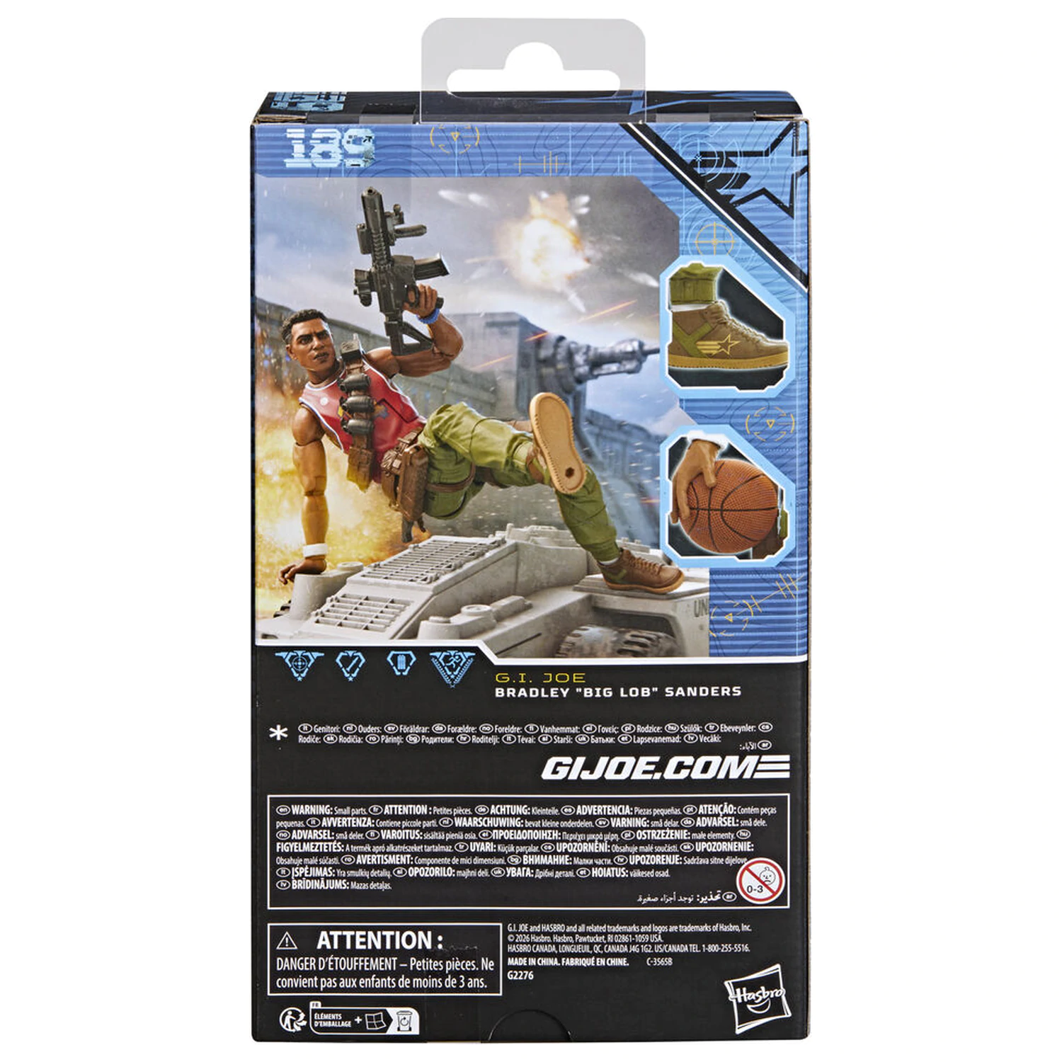 G.I. Joe Classified Series Bradley Big Lob Sanders figurka 15cm fotografii produktu