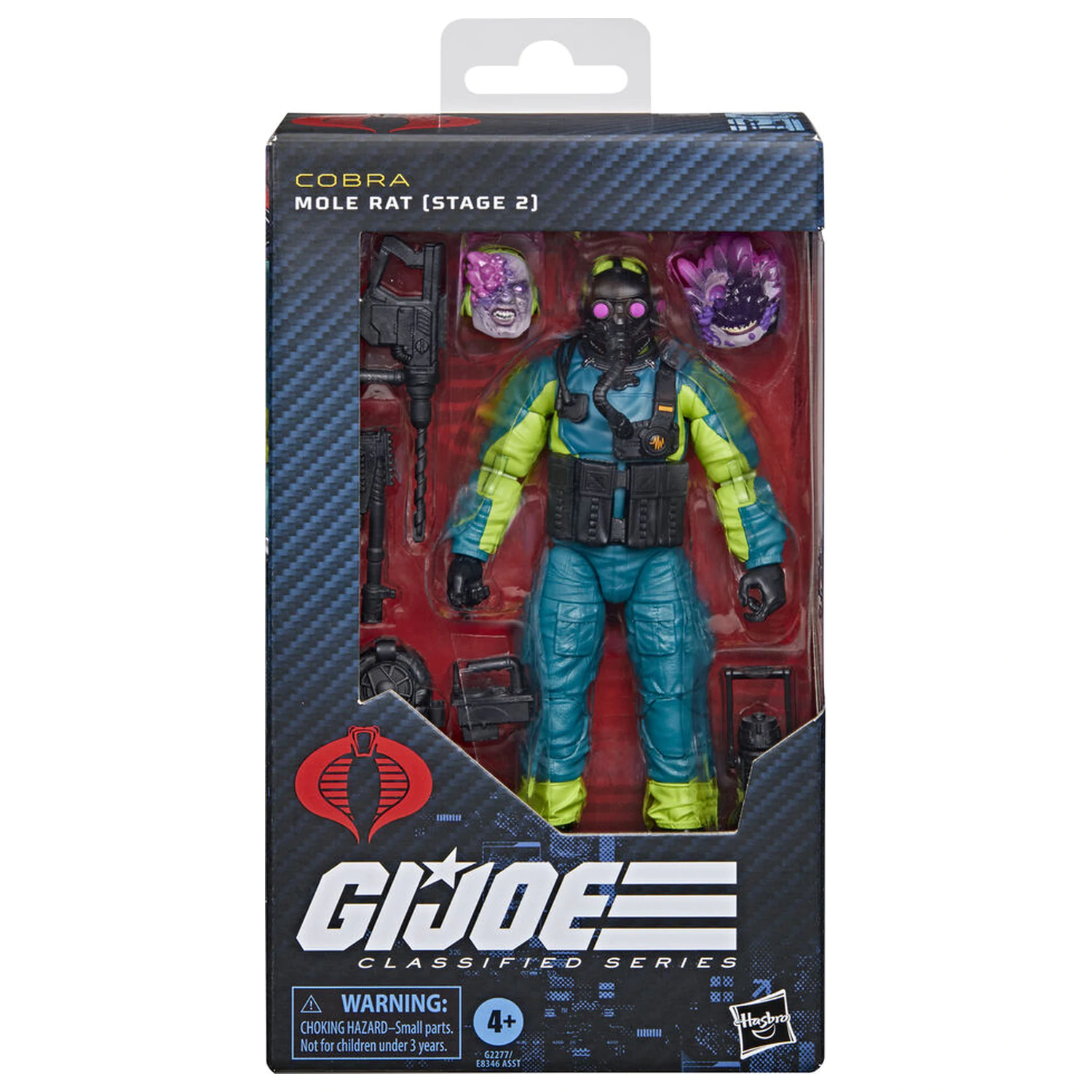 G.I. Joe Classified Series Cobra Mole Rat Stage 2 figurka 15 cm fotografii produktu
