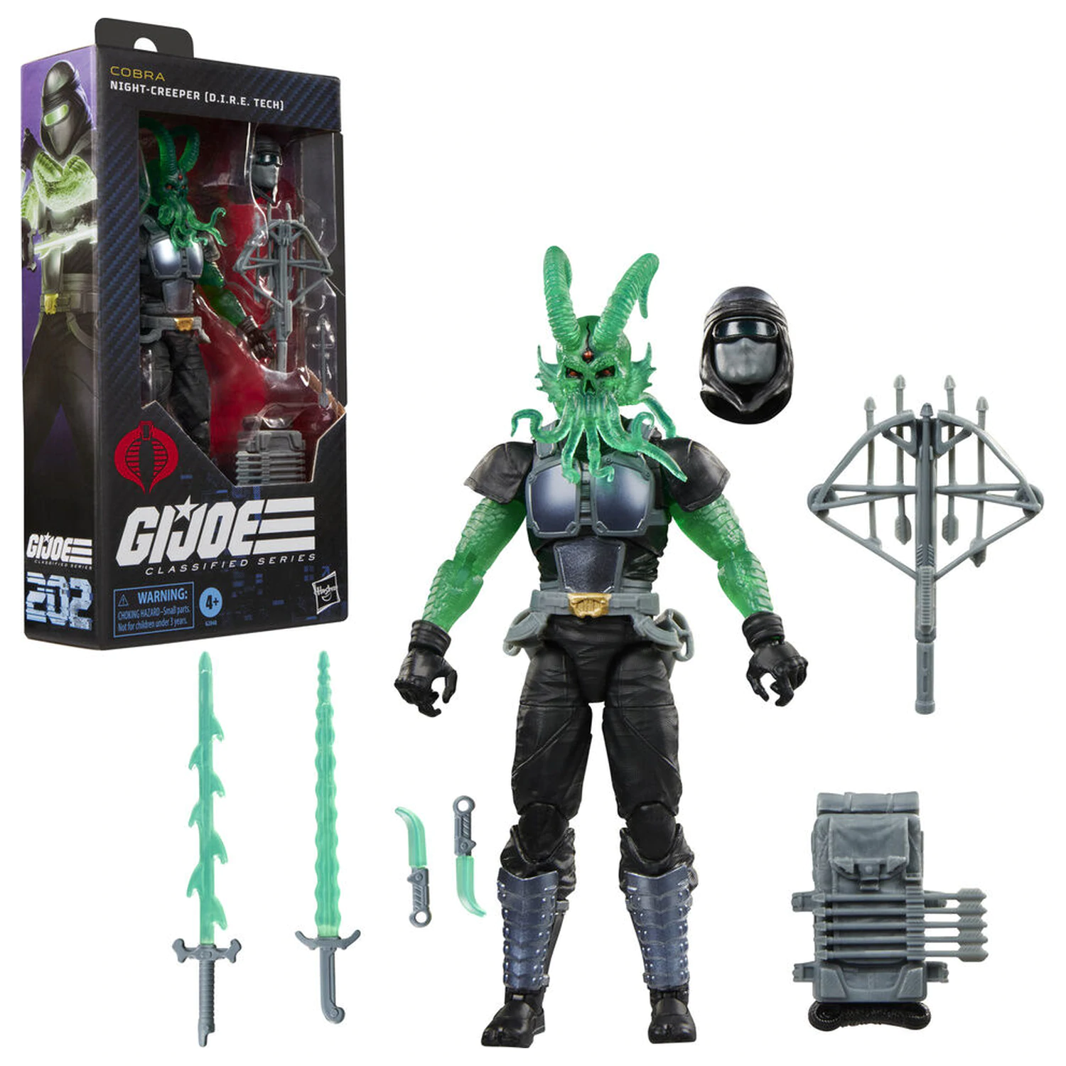G.I. Joe Classified Series Cobra Night Creeper D.I.R.E Tech figurka 15 cm fotografii produktu