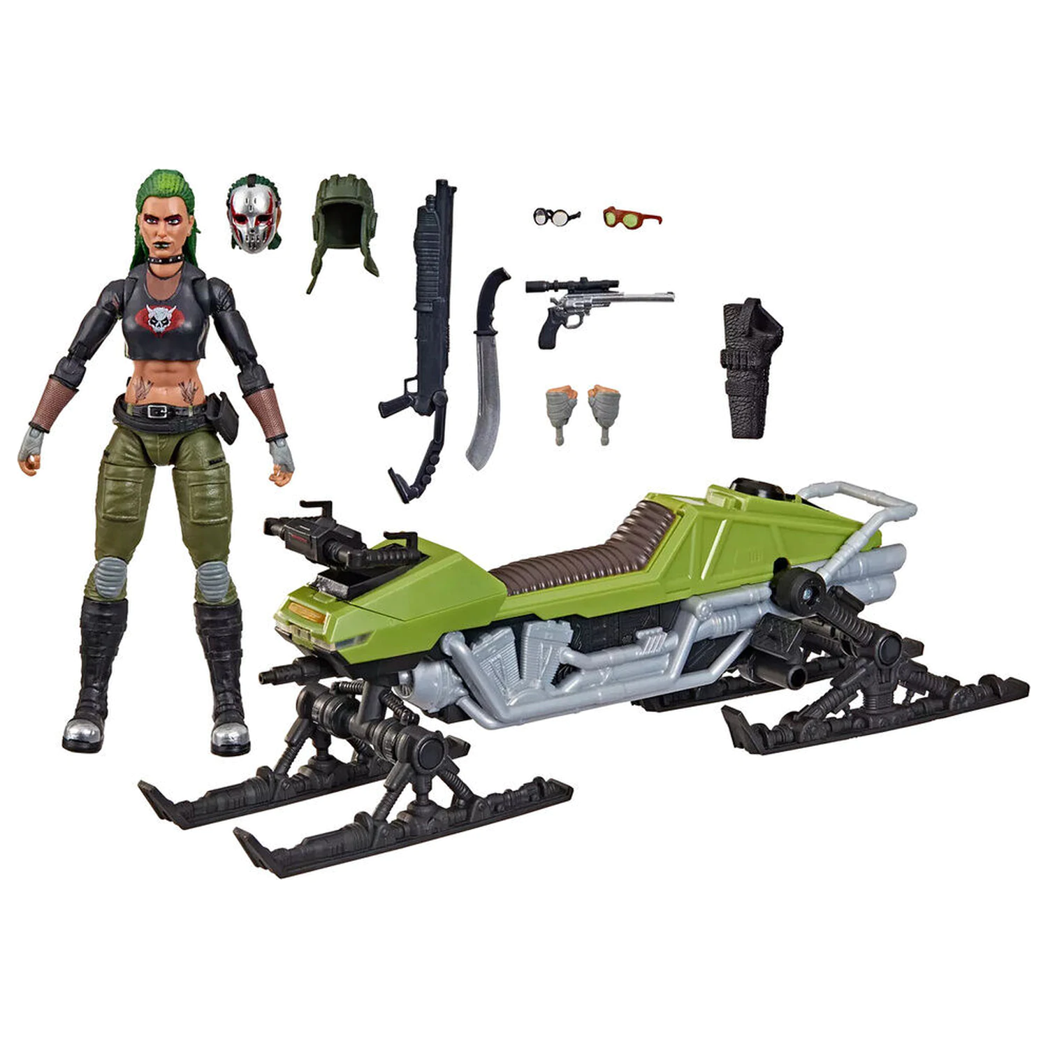 G.I. Joe Classified Series Cobra Zanya a Dreadnok Chameleon figurka 15cm fotografii produktu