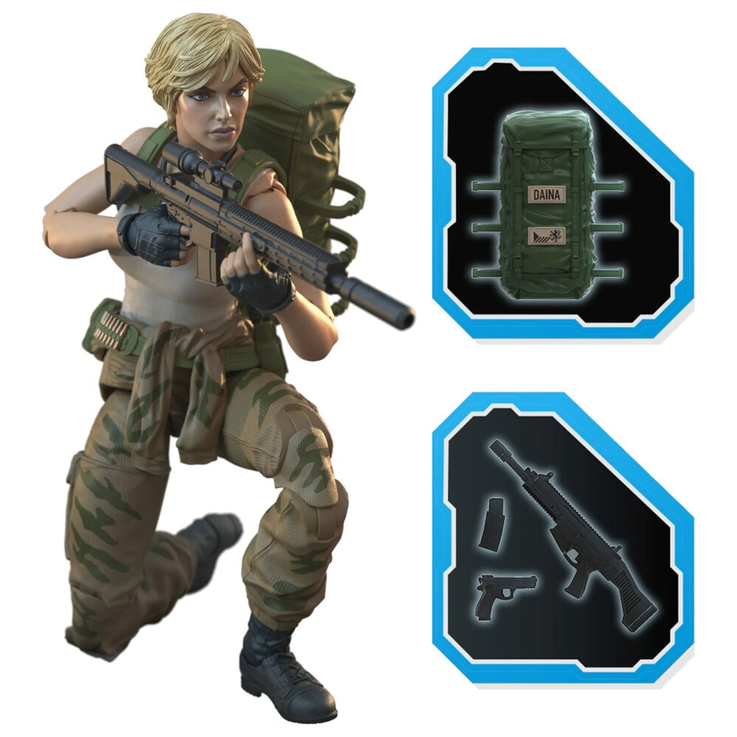 G.I. Joe Classified Series Daina figurka 15 cm fotografii produktu