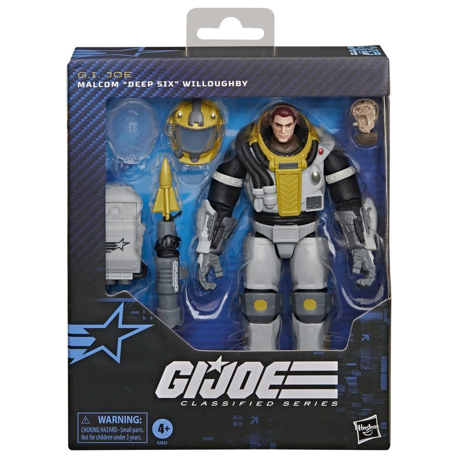 G.I. Joe Classified Series Deluxe Akční figurka #206 Malcom "Deep Six" Willoughby 15 cm fotografii produktu