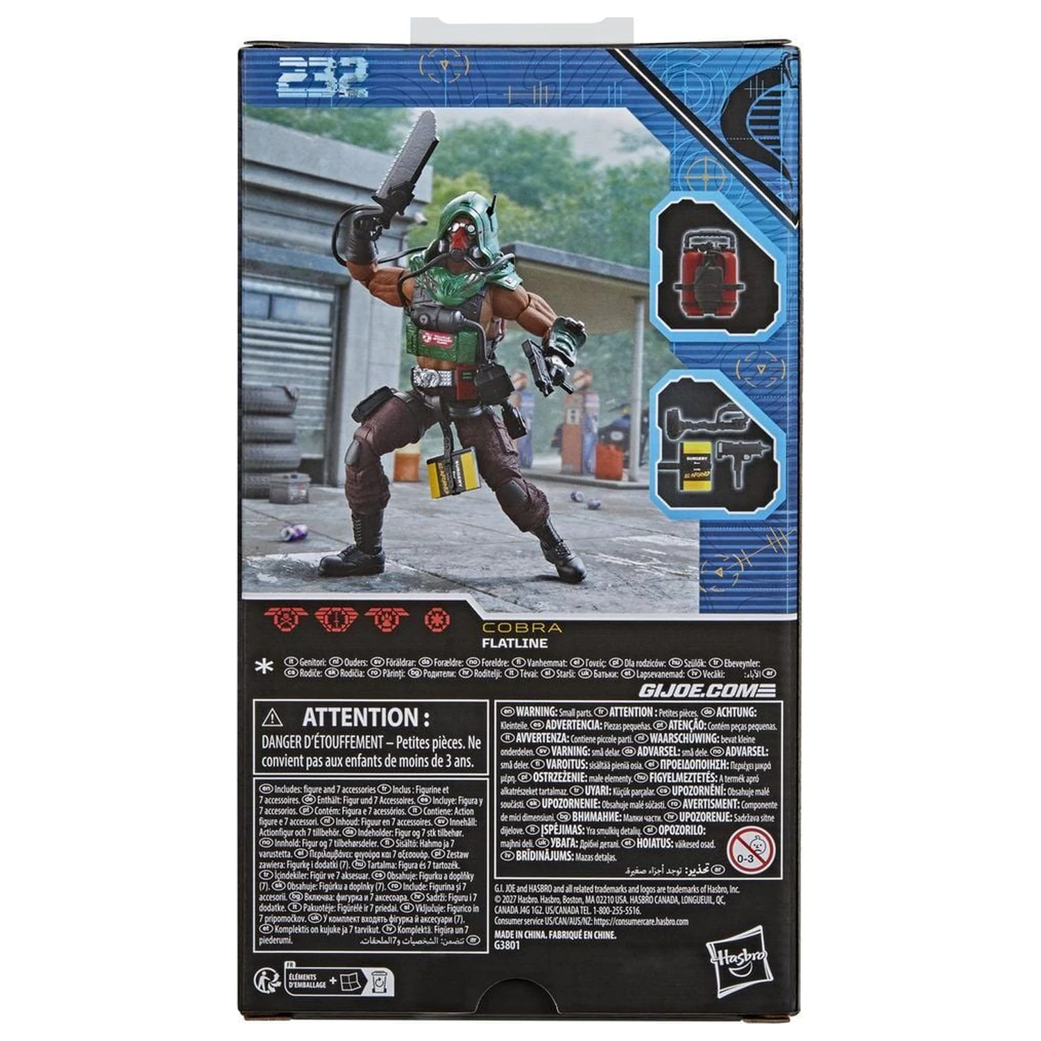 G.I. Joe Classified Series Flatline figurka 15 cm fotografii produktu