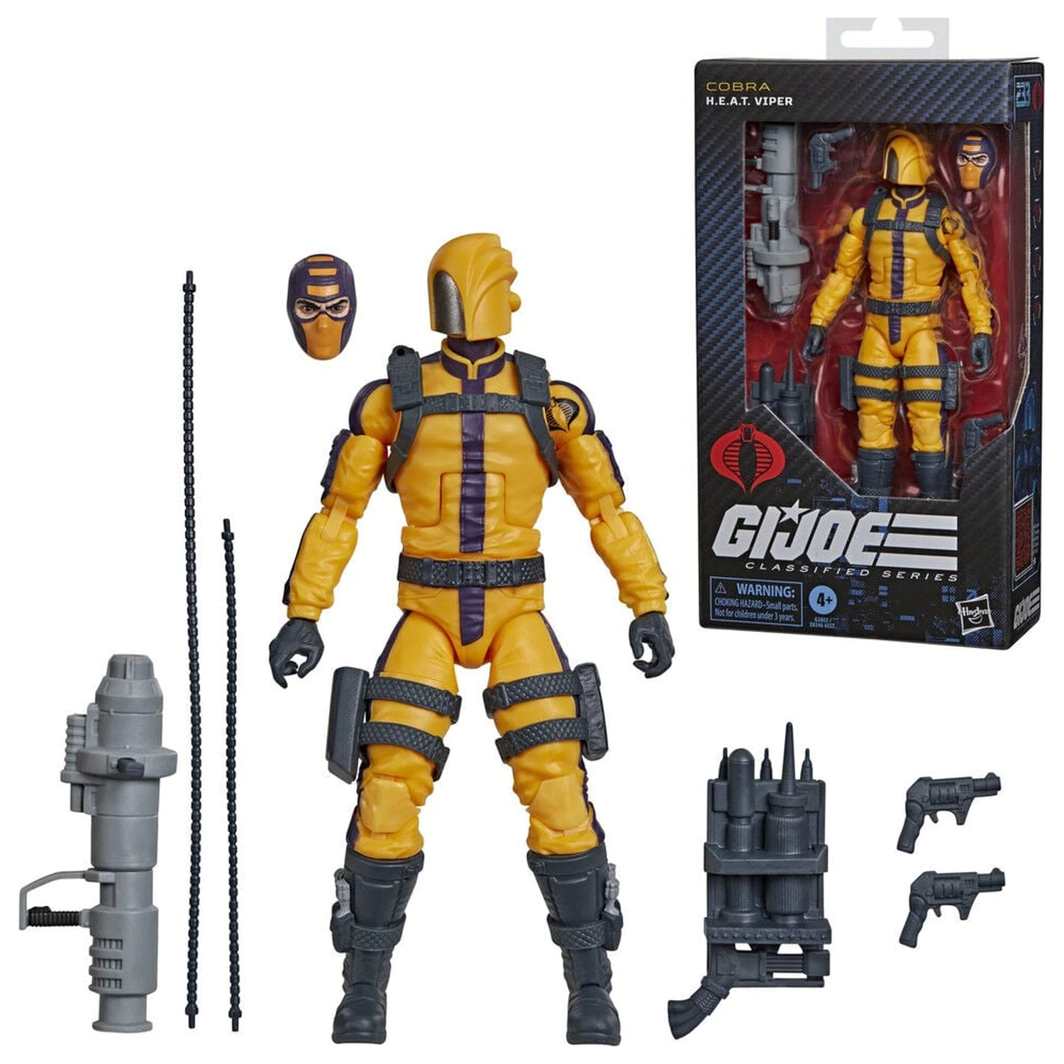 G.I. Joe Classified Series H.E.A.T. Viper figurka 15 cm fotografii produktu
