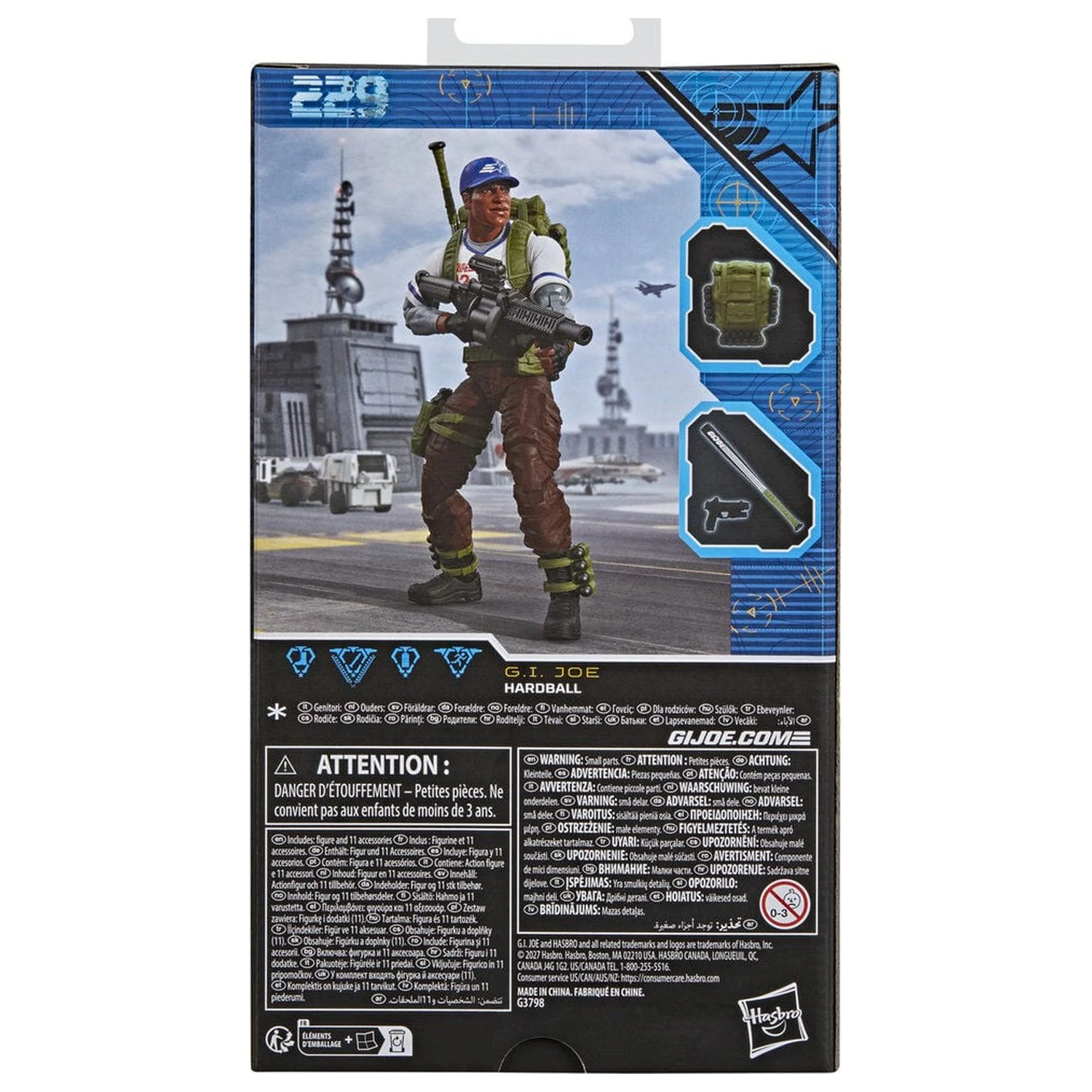 G.I. Joe Classified Series Hardball figurka 15 cm fotografii produktu