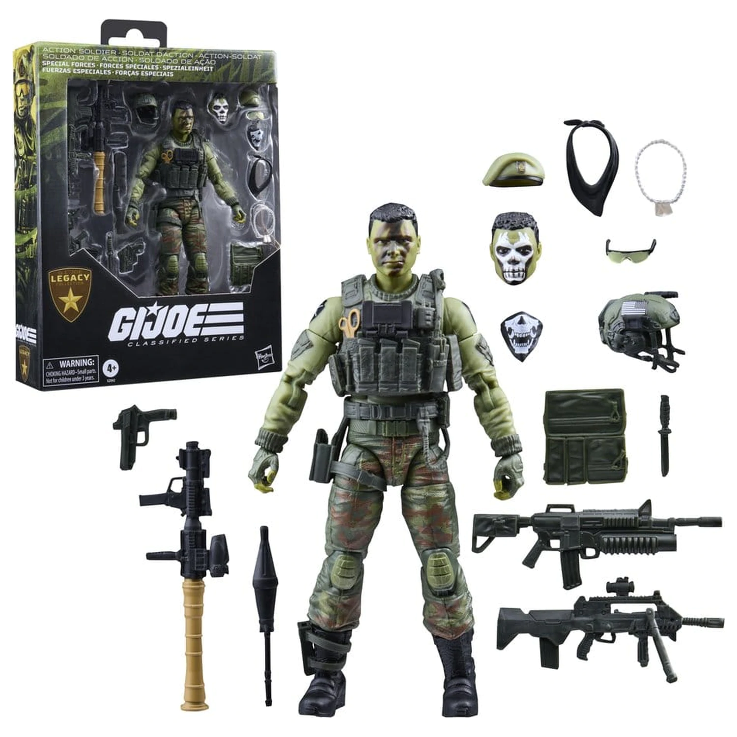 G.I. Joe Classified Series Legacy Collection Akční figurka Akční voják - Special Forces 15 cm fotografii produktu