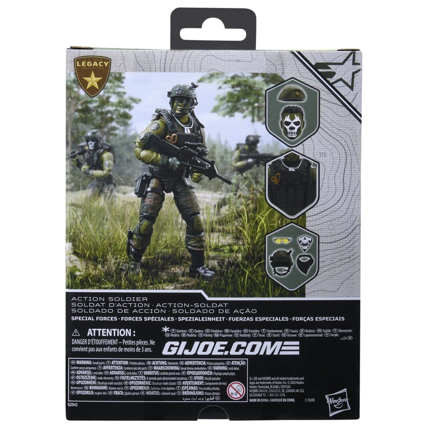G.I. Joe Classified Series Legacy Collection Akční figurka Akční voják - Special Forces 15 cm fotografii produktu