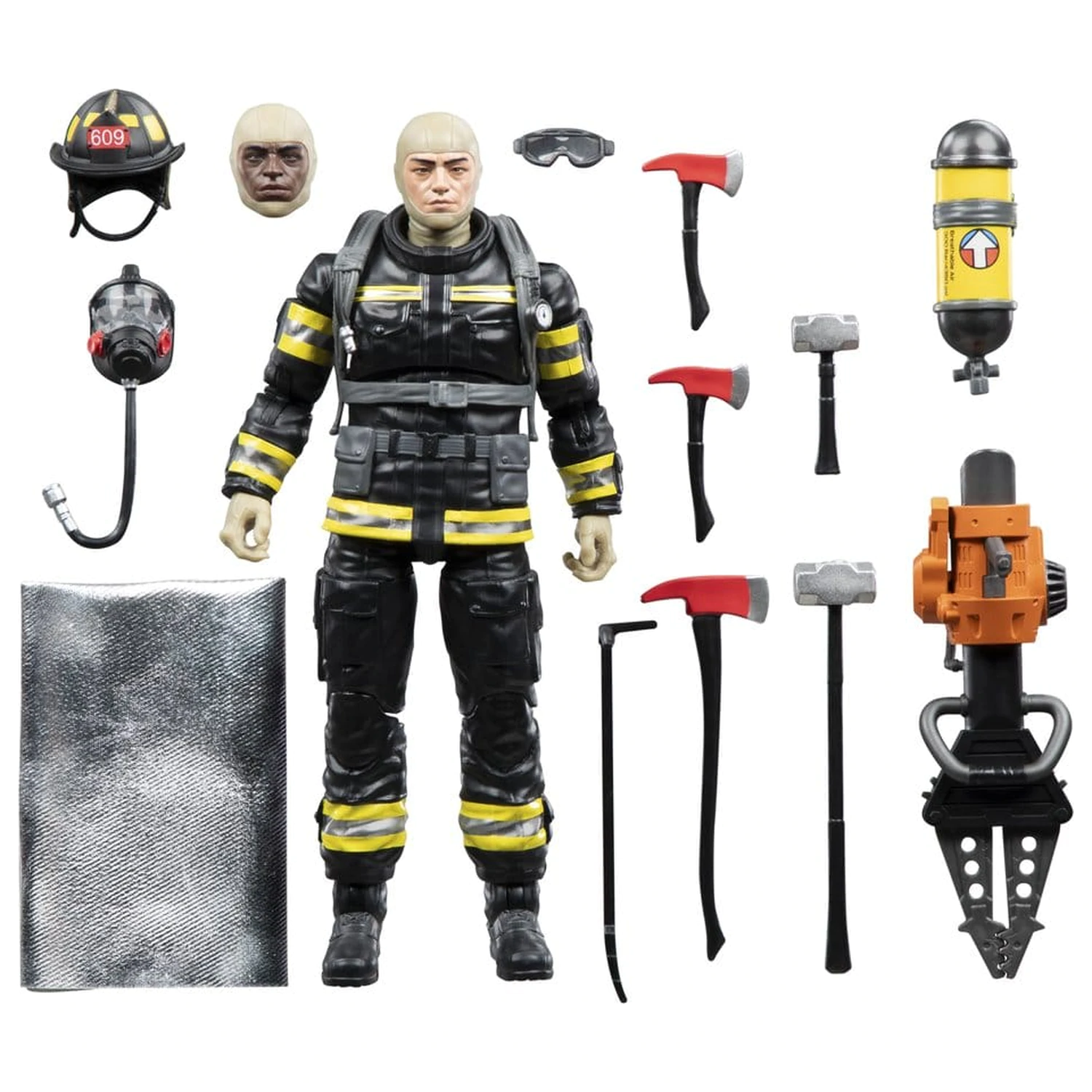G.I. Joe Classified Series Legacy Collection Akční figurka Search & Rescue Firefighter 15 cm fotografii produktu