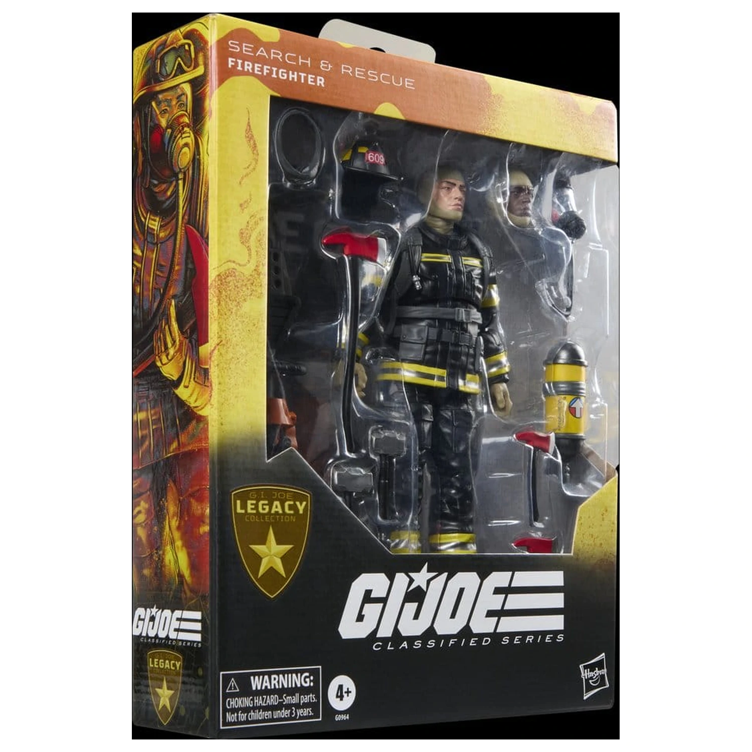 G.I. Joe Classified Series Legacy Collection Akční figurka Search & Rescue Firefighter 15 cm fotografii produktu
