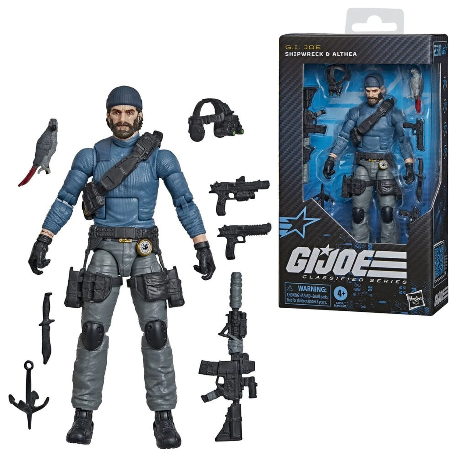 G.I. Joe Classified Series Shipwreck & Althea figurka 15 cm fotografii produktu