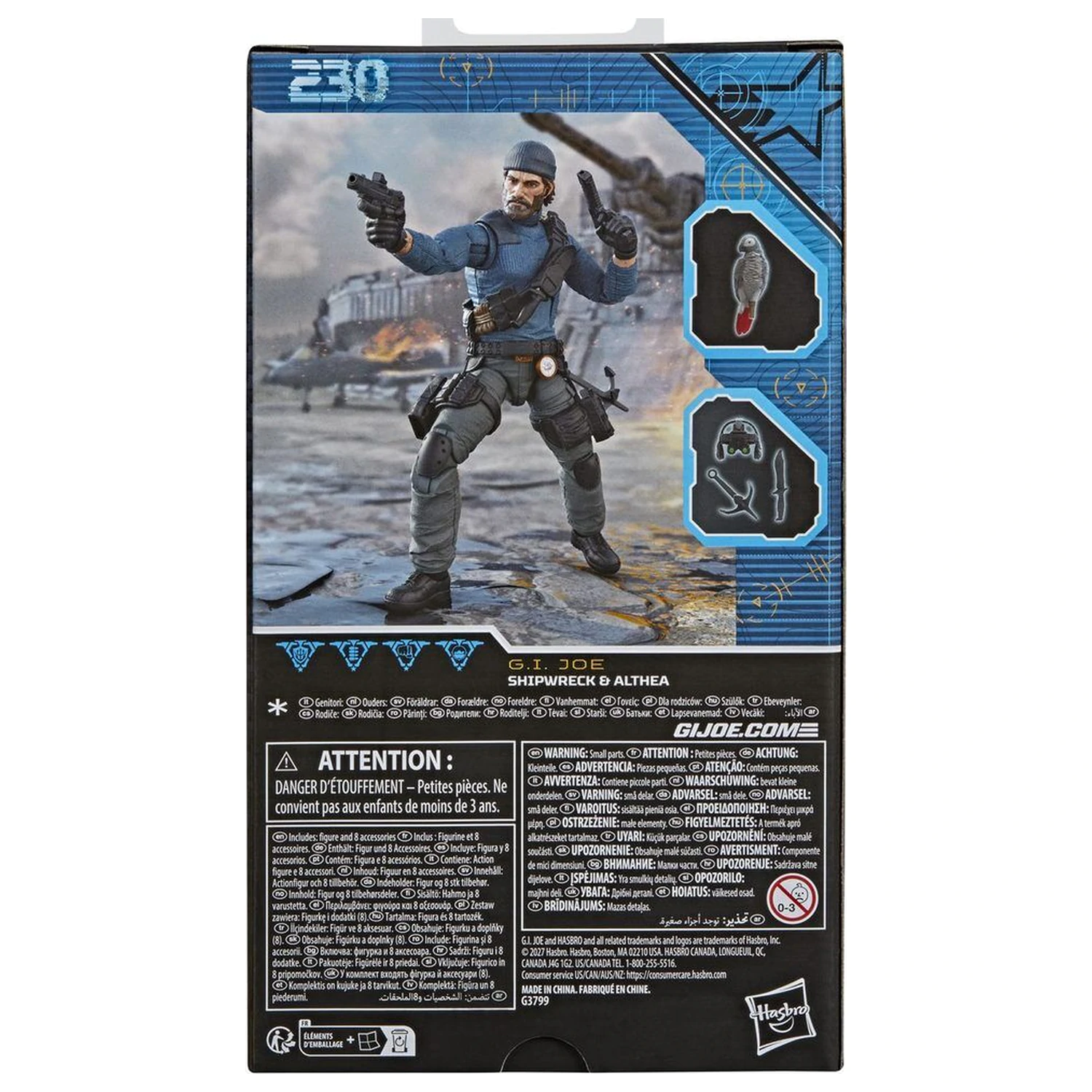 G.I. Joe Classified Series Shipwreck & Althea figurka 15 cm fotografii produktu