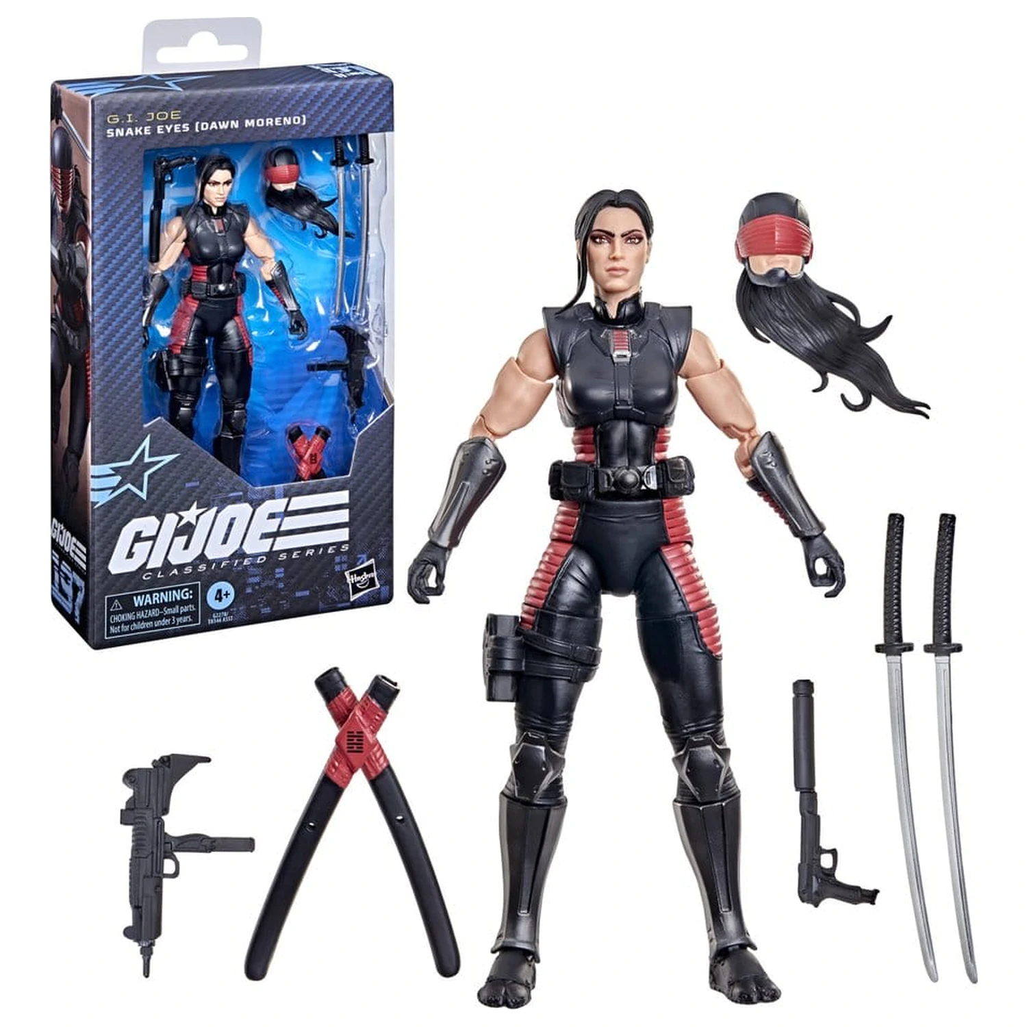 G.I. Joe Classified Series Akční figurka Snake Eyes (Dawn Moreno) 15 cm fotografii produktu