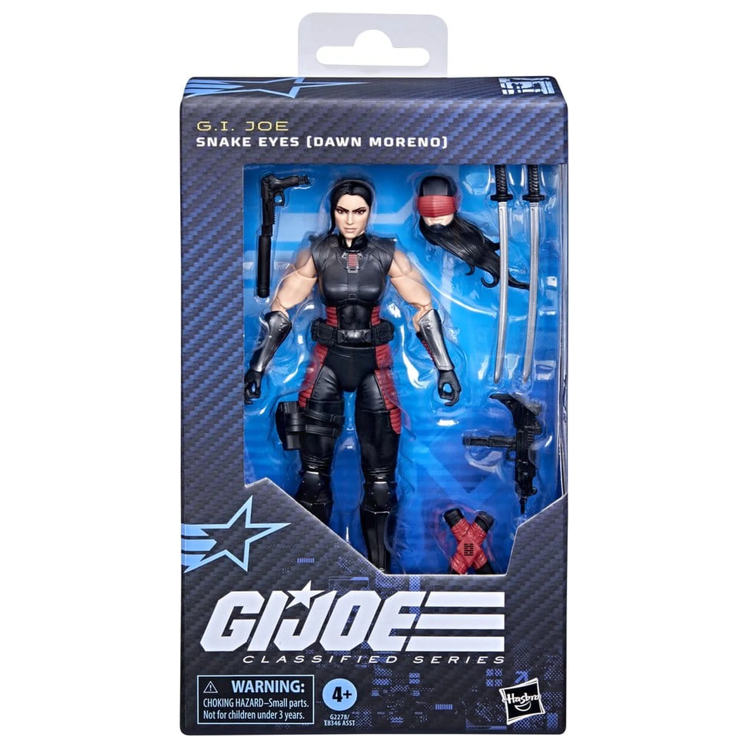 G.I. Joe Classified Series Akční figurka Snake Eyes (Dawn Moreno) 15 cm fotografii produktu