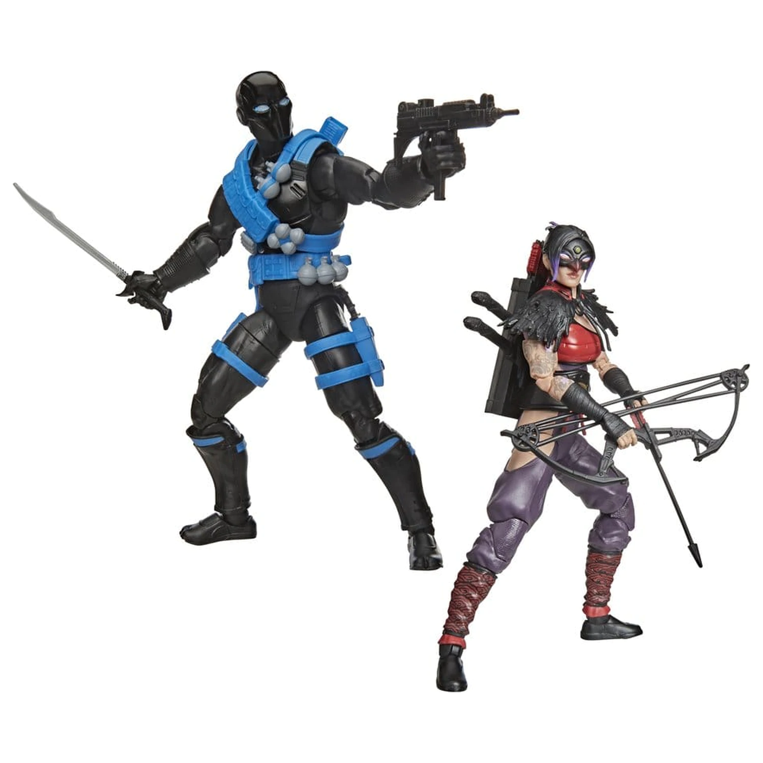 G.I. Joe Classified Series Akční figurka 2-balení Snake Eyes & Kim "Jinx" Arashikage 15 cm fotografii produktu
