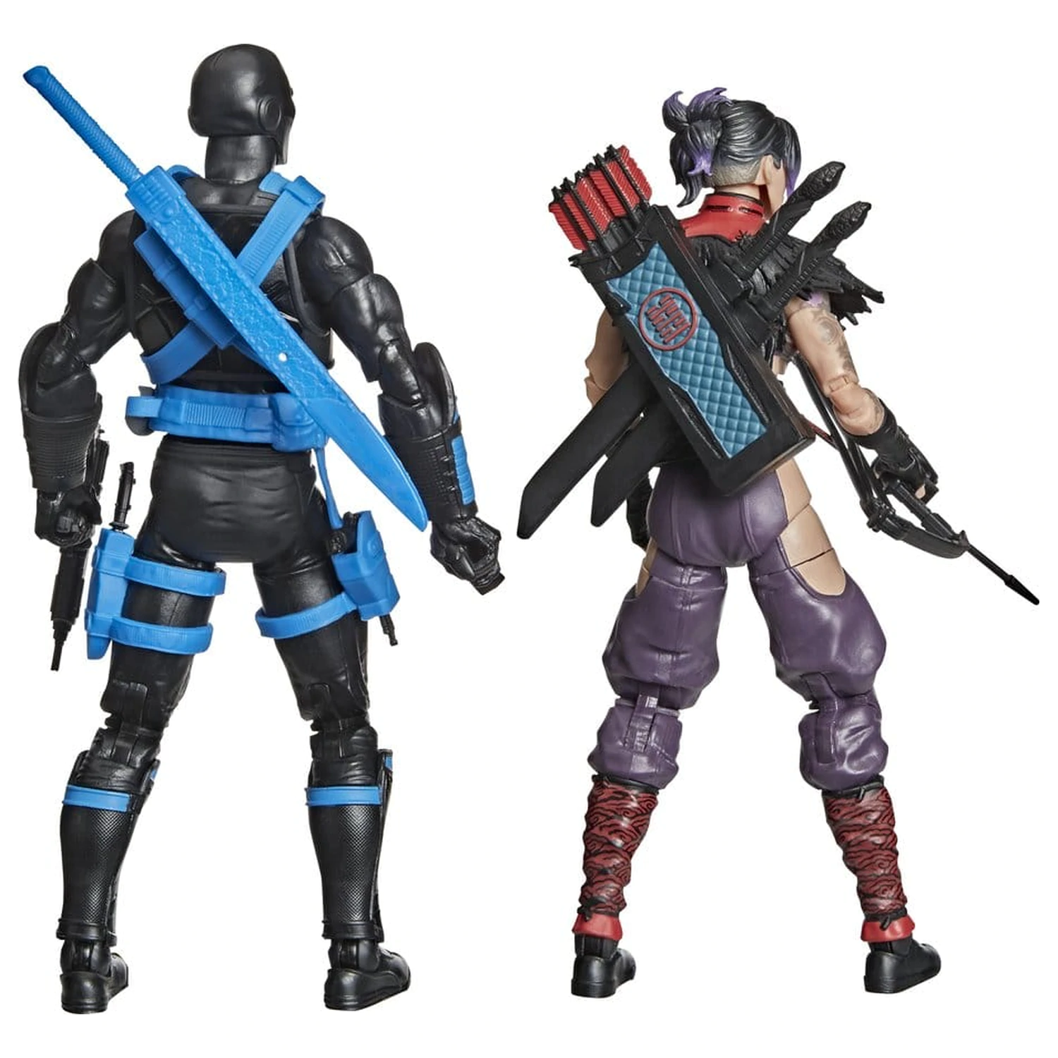 G.I. Joe Classified Series Akční figurka 2-balení Snake Eyes & Kim "Jinx" Arashikage 15 cm fotografii produktu