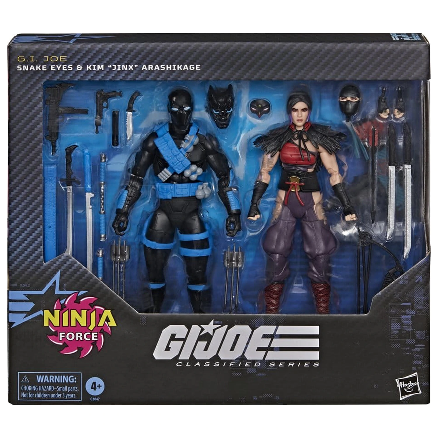 G.I. Joe Classified Series Akční figurka 2-balení Snake Eyes & Kim "Jinx" Arashikage 15 cm fotografii produktu