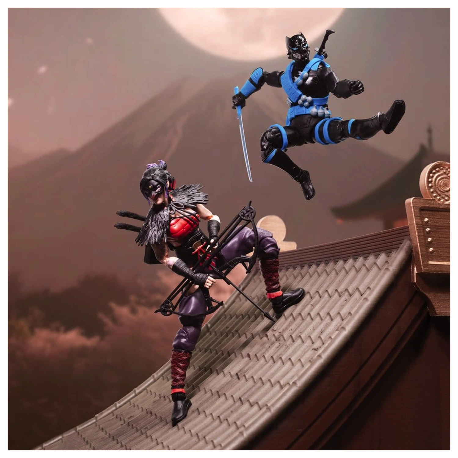 G.I. Joe Classified Series Akční figurka 2-balení Snake Eyes & Kim "Jinx" Arashikage 15 cm fotografii produktu