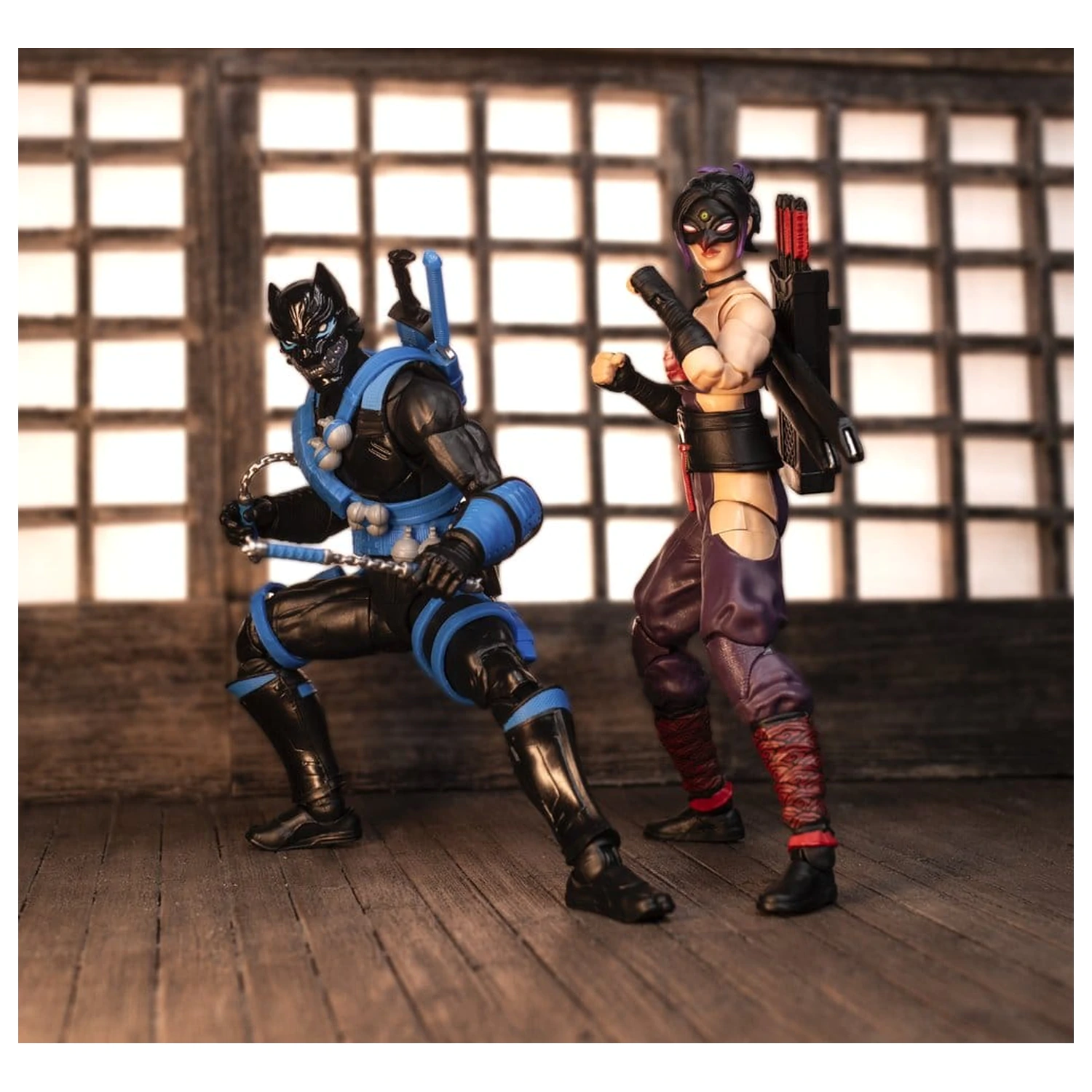 G.I. Joe Classified Series Akční figurka 2-balení Snake Eyes & Kim "Jinx" Arashikage 15 cm fotografii produktu