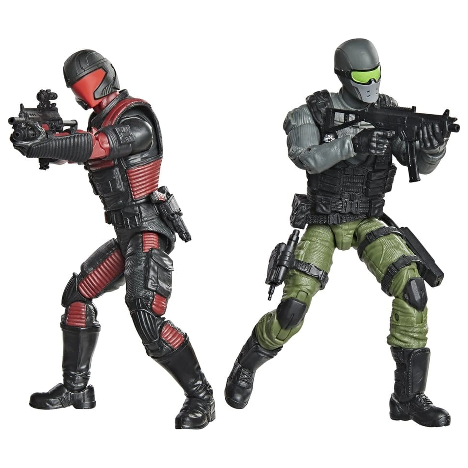 Sada akční figurky a vozidla G.I. Joe Classified Series Snake Eyes & Varmint ATV vs. Stealth Viper & Cobra Stealth Flight Pod (Trubble Bubble) 15 cm fotografii produktu
