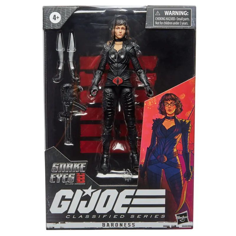 G.I. Joe Classified Series - Snake Eyes: G.I. Joe Origins Baroness 19 figurka 15 cm fotografii produktu