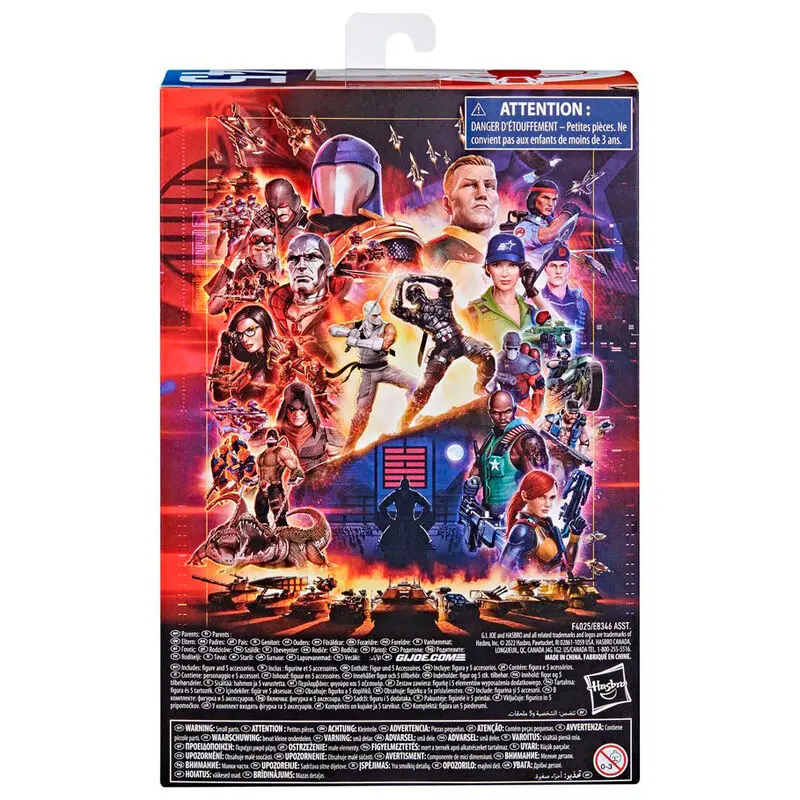 G.I. Joe Classified Series Akční figurka 2023 Xamot Paoli 15 cm fotografii produktu