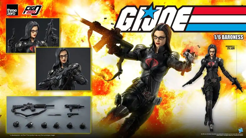 G.I. Joe FigZero Akční figurka 1/6 Baroness 30 cm fotografii produktu