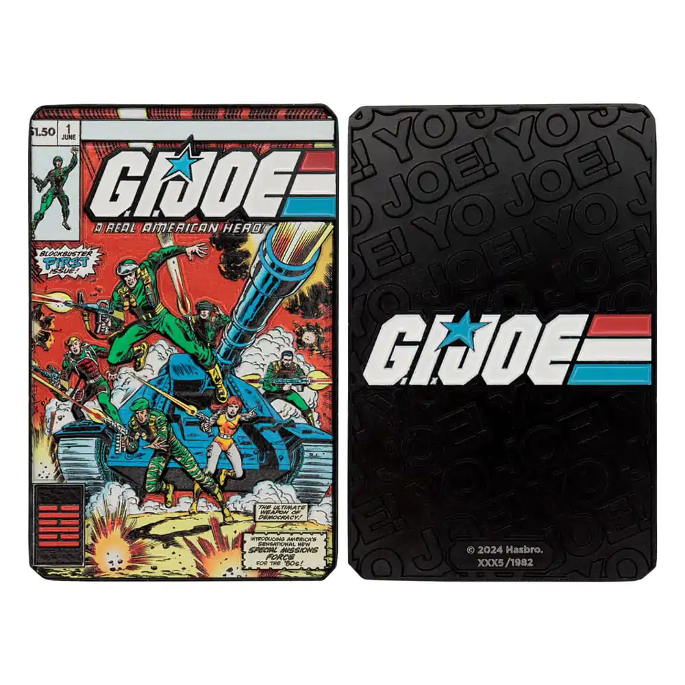 G.I. Joe Ingot A Real American Hero #1 Limitovaná edice fotografii produktu