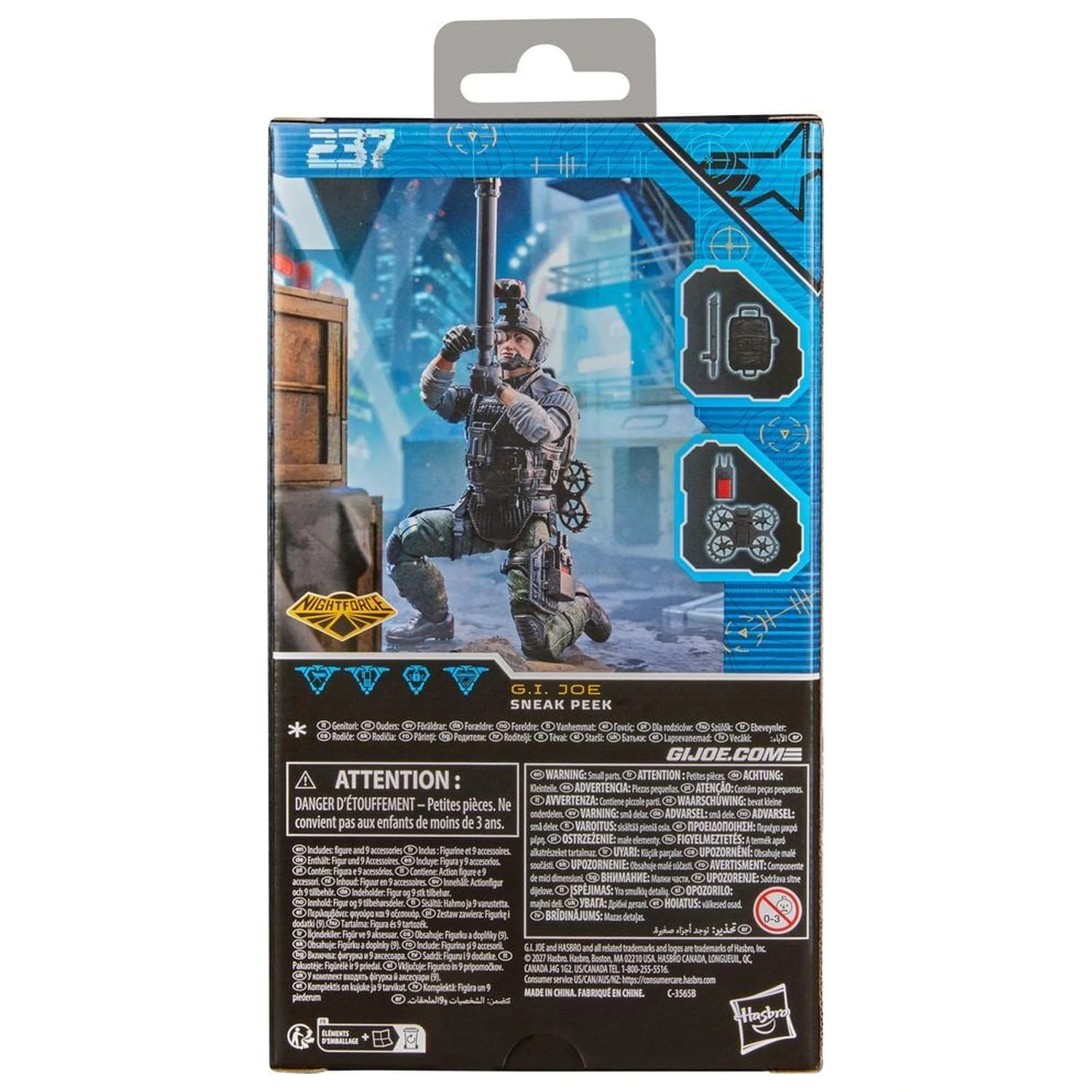 Akční figurka G.I. Joe Nightforce Sneak Peek 15 cm fotografii produktu