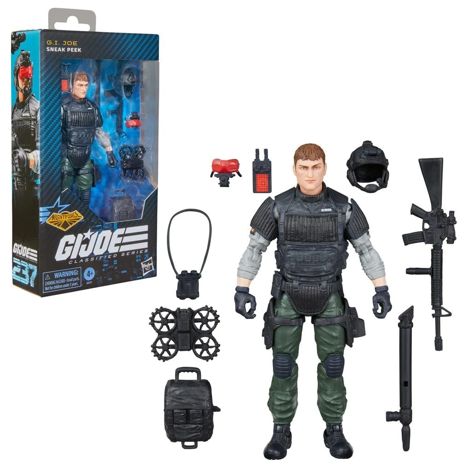 Akční figurka G.I. Joe Nightforce Sneak Peek 15 cm fotografii produktu