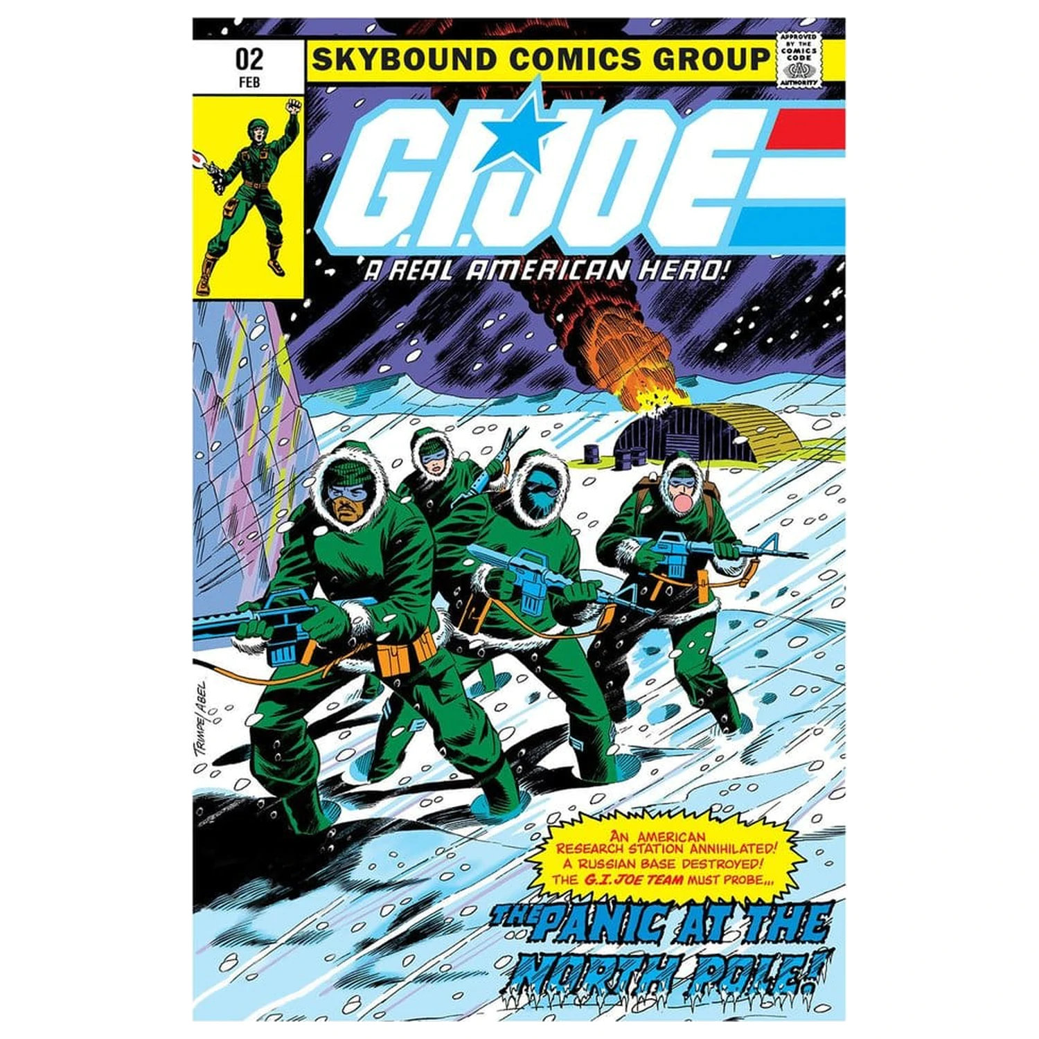 G.I. Joe ReAction+ akční figurka Snake Eyes (Skybound Comic Box Series, vydání #2) fotografii produktu