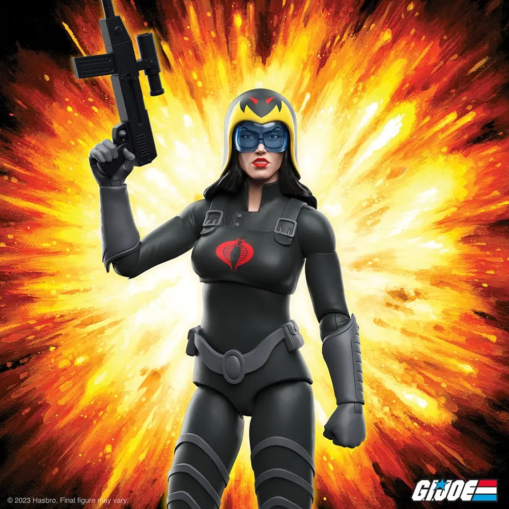 G.I. Joe Ultimates akční figurka Baronka (černý oblek) 18 cm fotografii produktu