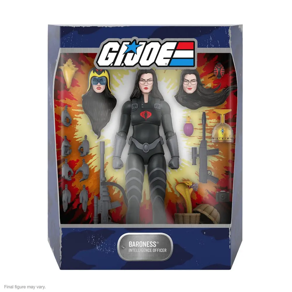 G.I. Joe Ultimates akční figurka Baronka (černý oblek) 18 cm fotografii produktu