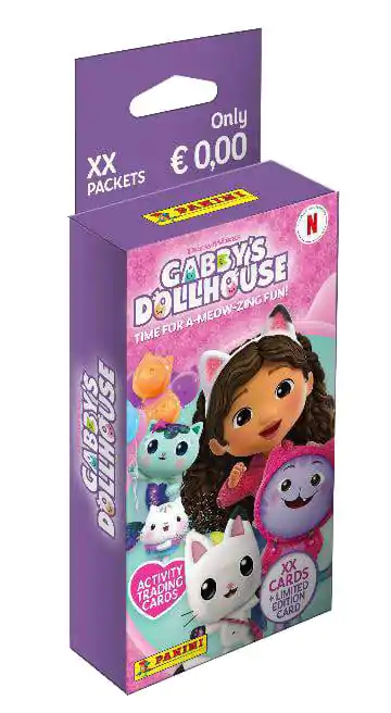 Gabby's Dollhouse: Time for a Meow-Zing fun Kolekce nálepek Eco-Blister German Version fotografii produktu