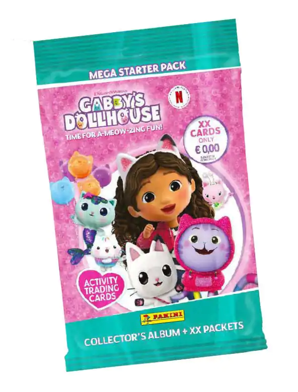 Gabby's Dollhouse: Time for a Meow-Zing fun Sběratelské karty Startovní balíček Německá verze fotografii produktu
