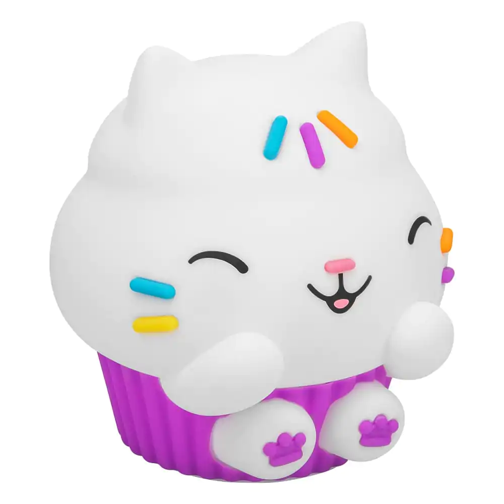 Gabby´s Dollhouse Squishy Glo silikonová lampička Cakey Cat 15 cm fotografii produktu